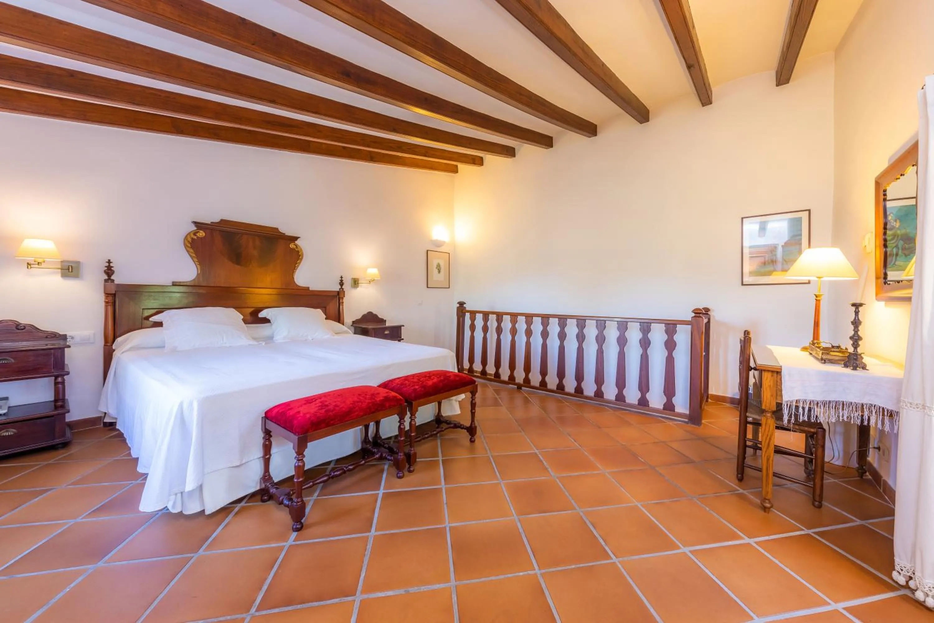 Bed in Finca Ca's Curial - Agroturismo - Adults Only
