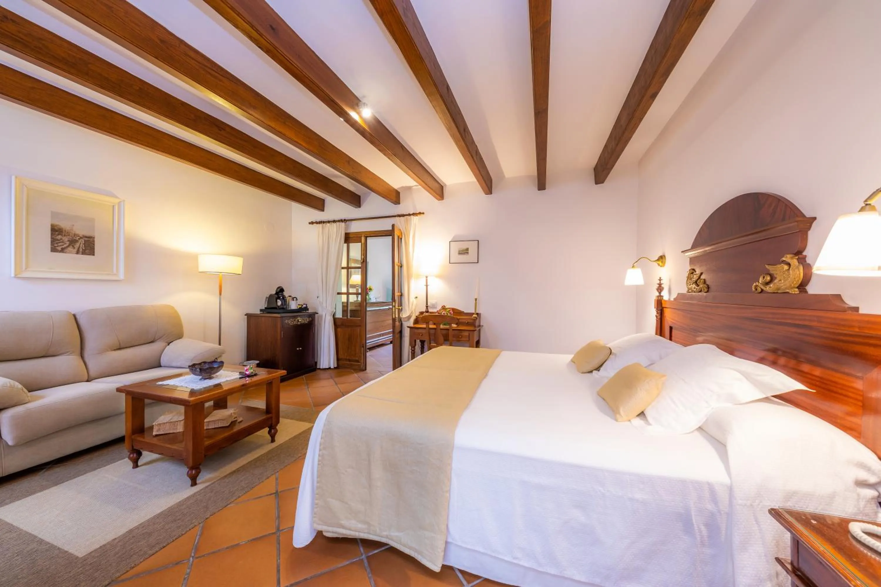 Bed in Finca Ca's Curial - Agroturismo - Adults Only