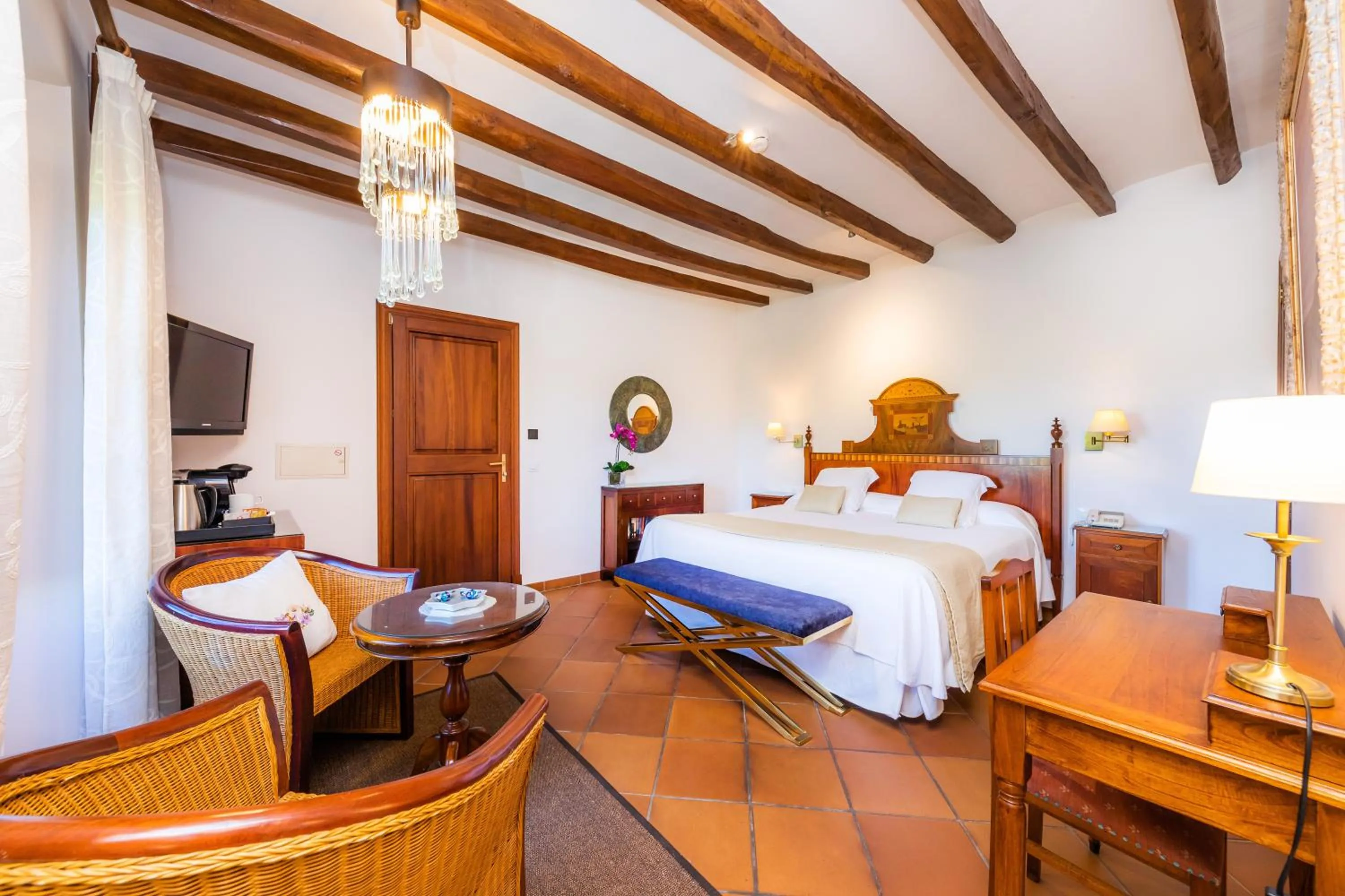 Bed in Finca Ca's Curial - Agroturismo - Adults Only