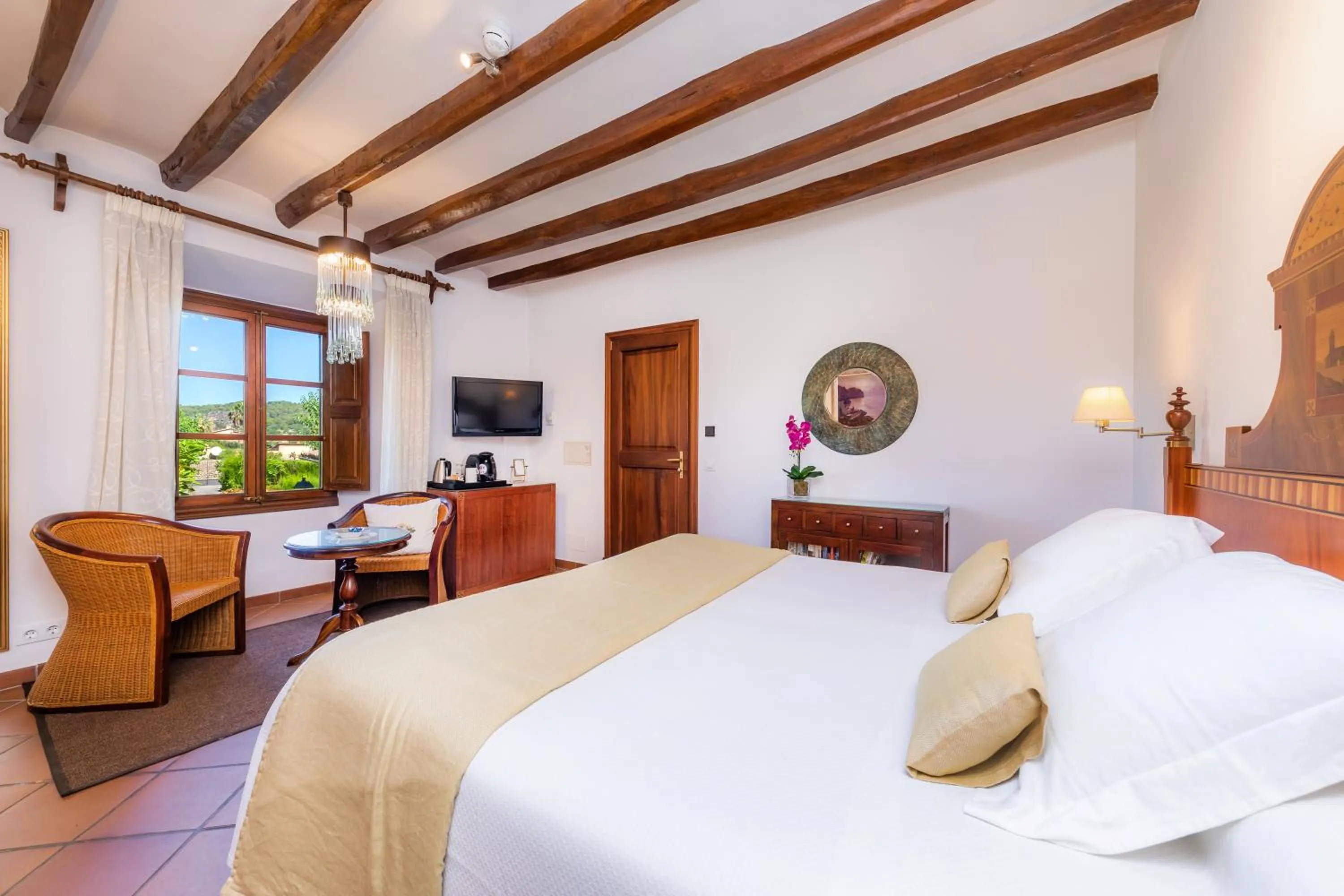 Bed in Finca Ca's Curial - Agroturismo - Adults Only