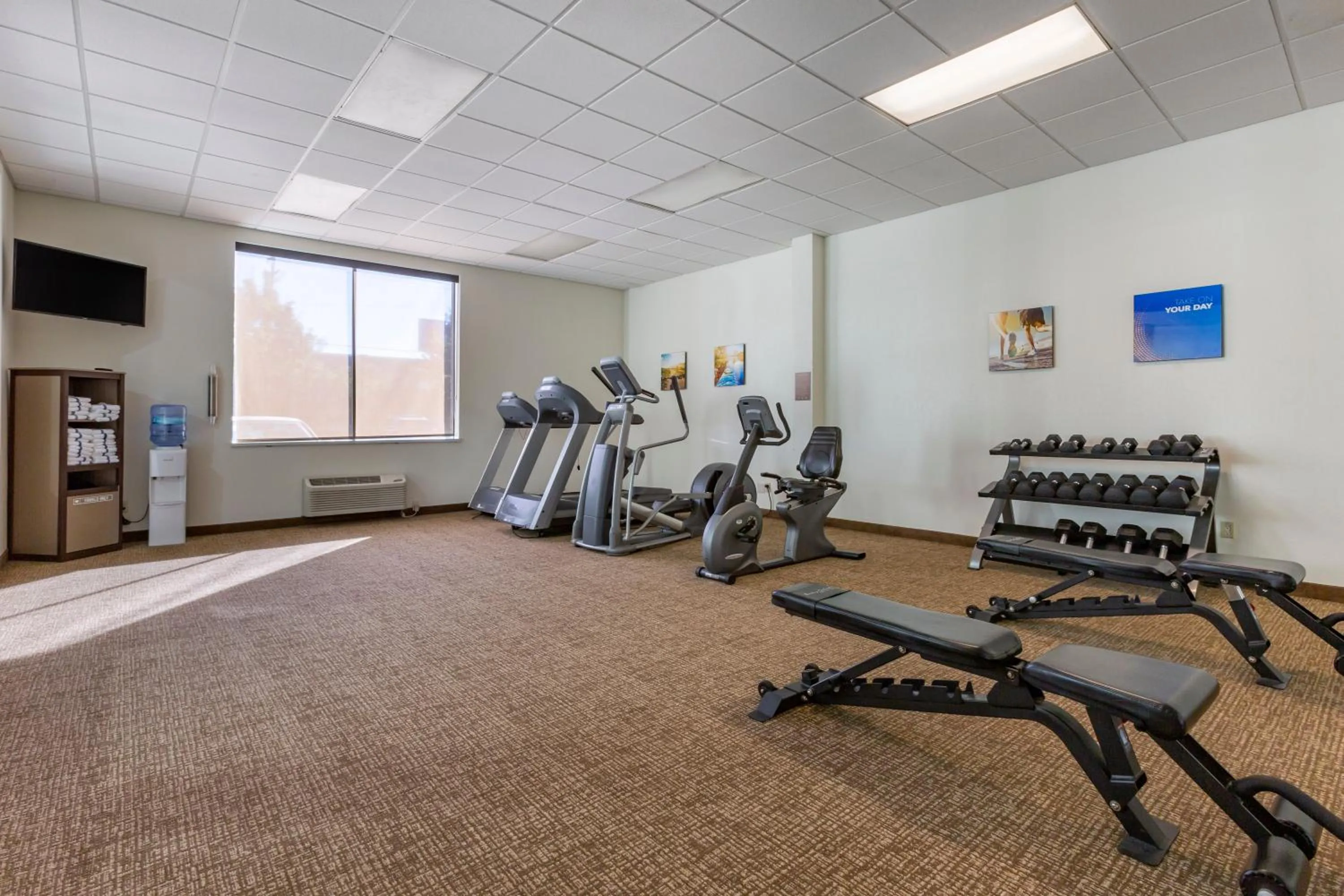 Fitness centre/facilities in MainStay Suites Coeur d'Alene