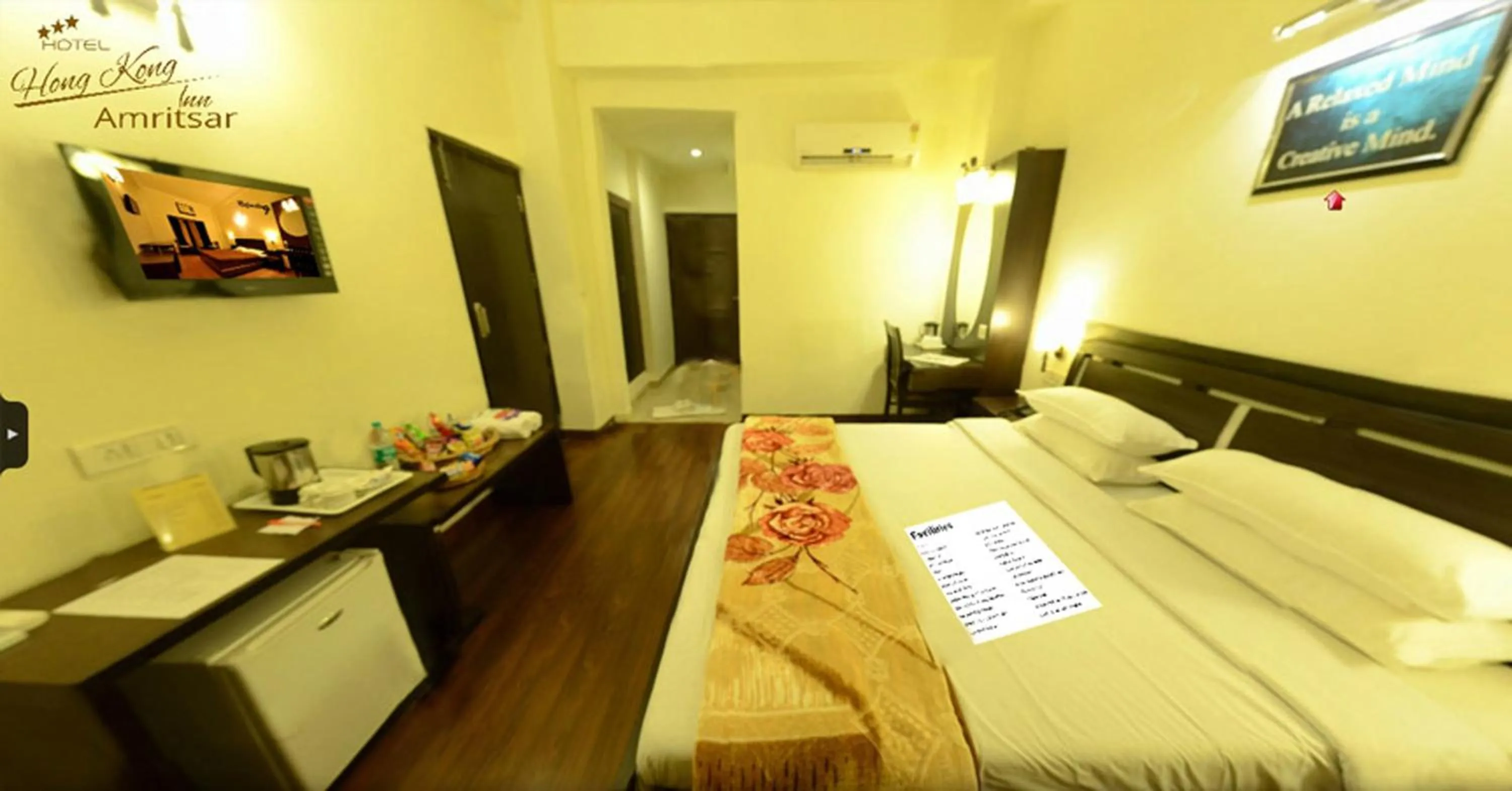 Bedroom, Bed in Hotel Hong Kong Inn