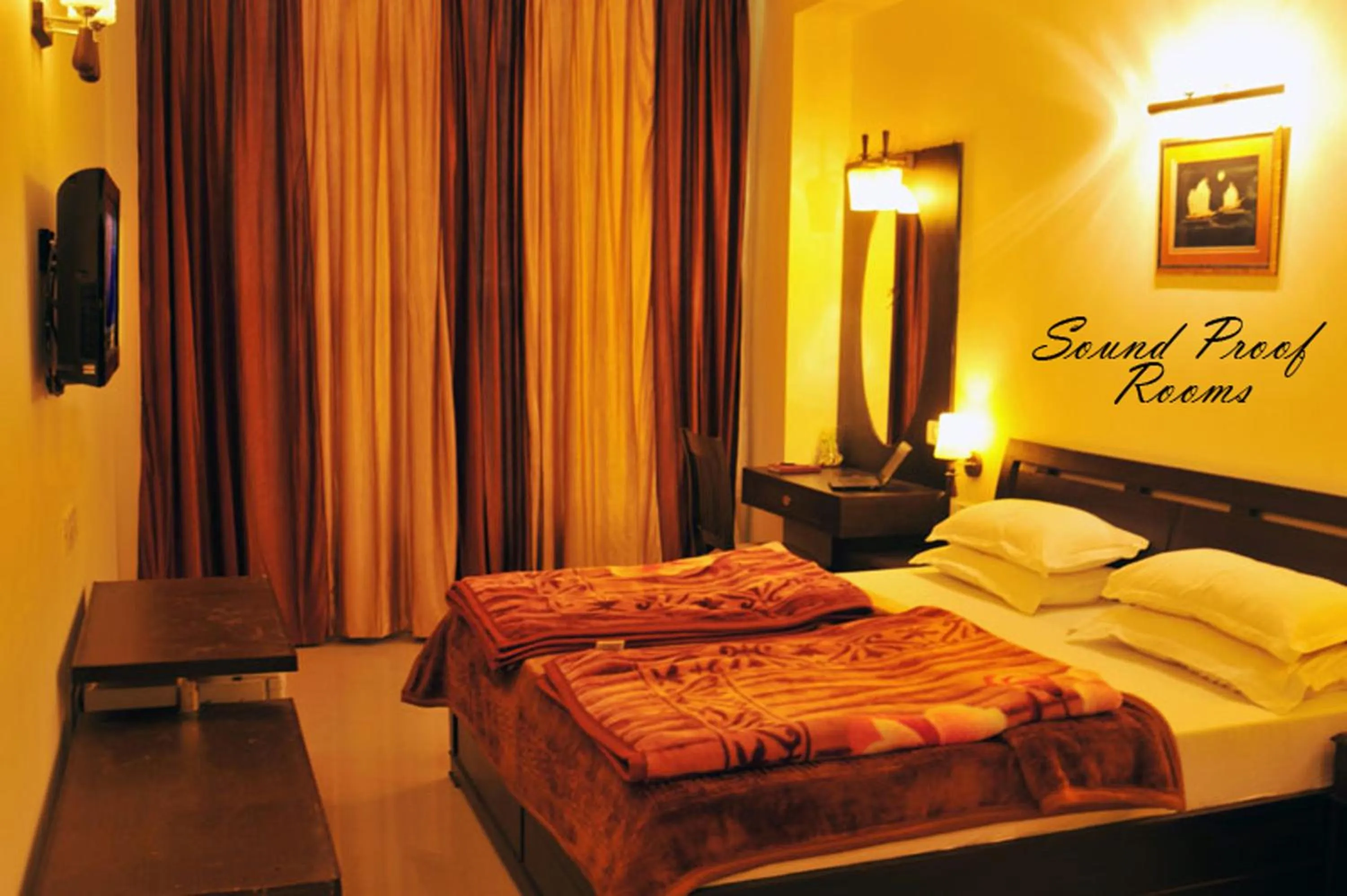 Bed in Hotel Hong Kong Inn