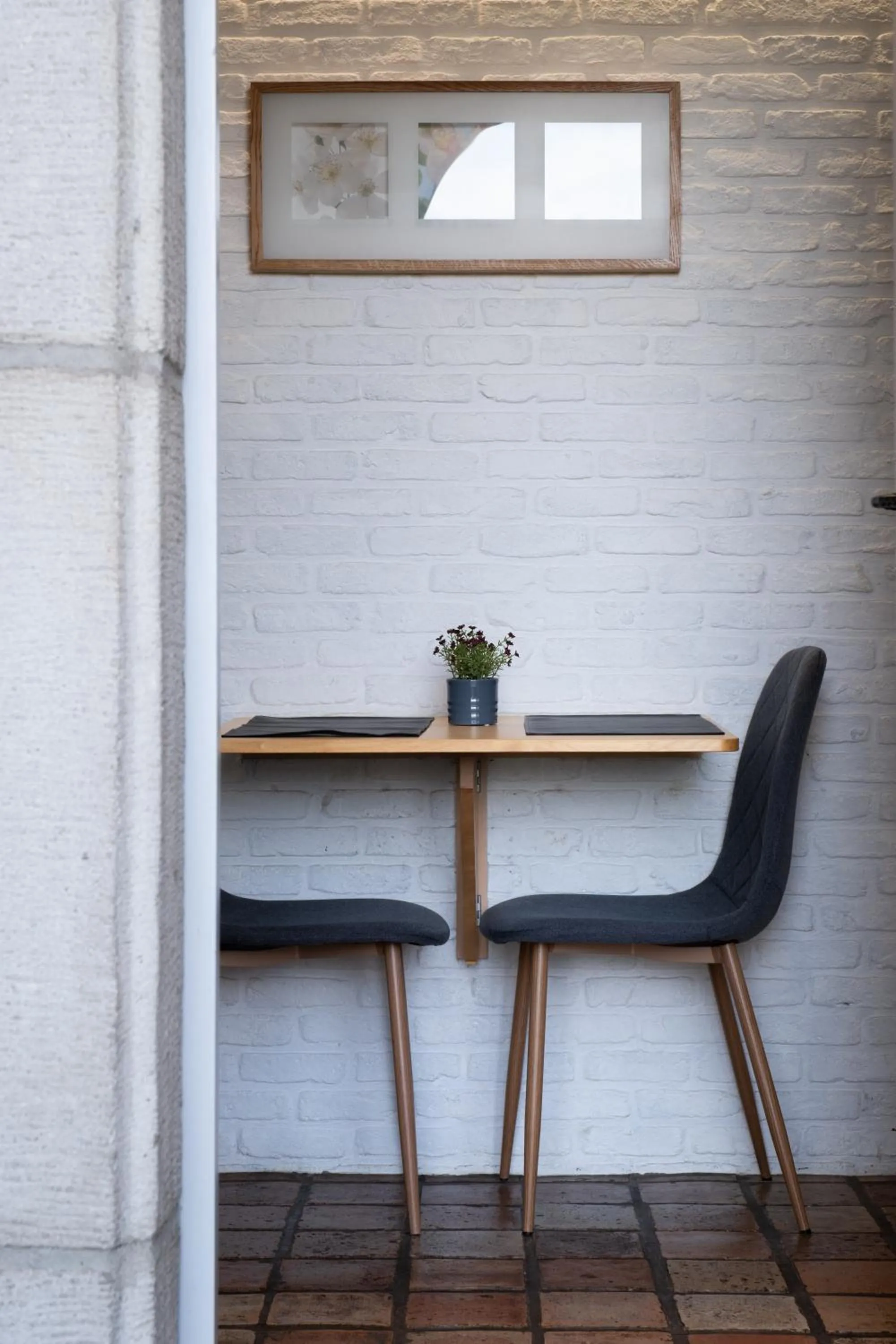 Seating area in B&B De Joker
