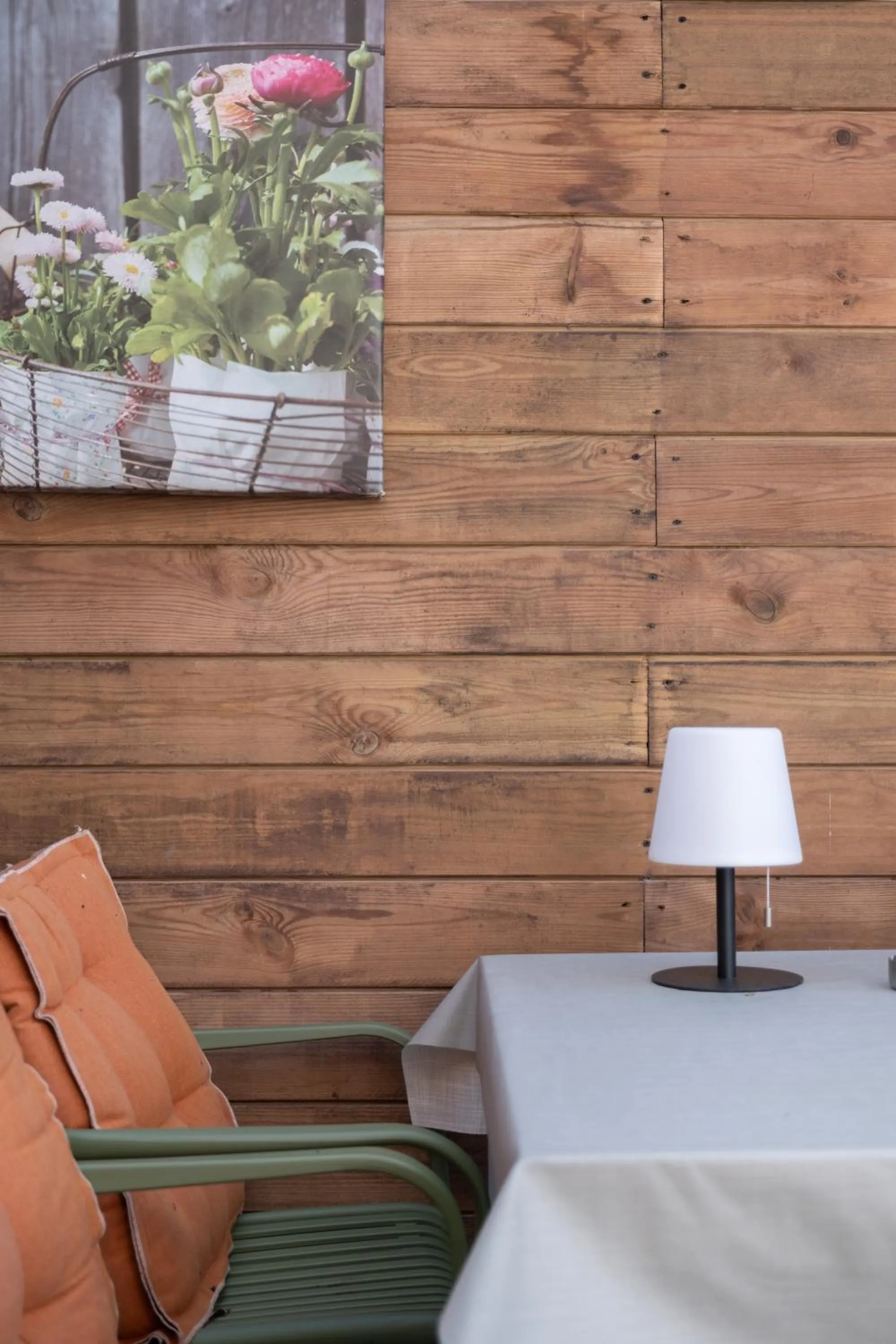 Balcony/Terrace in B&B De Joker