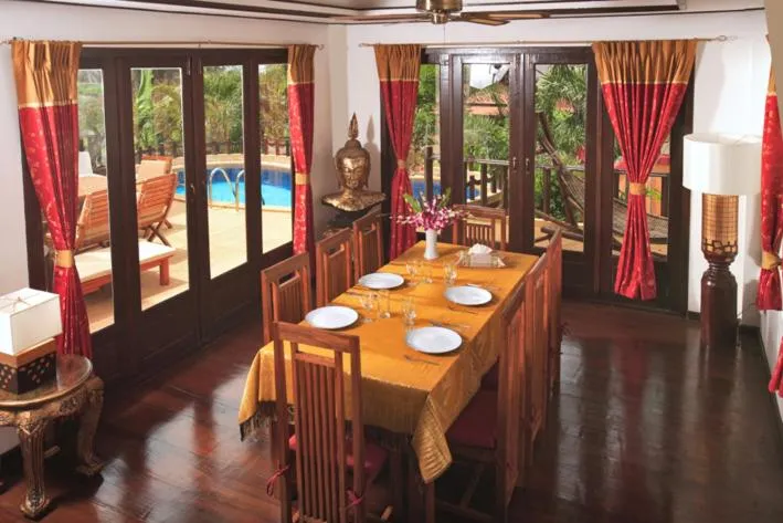 Dining area in Paradise Island Estate