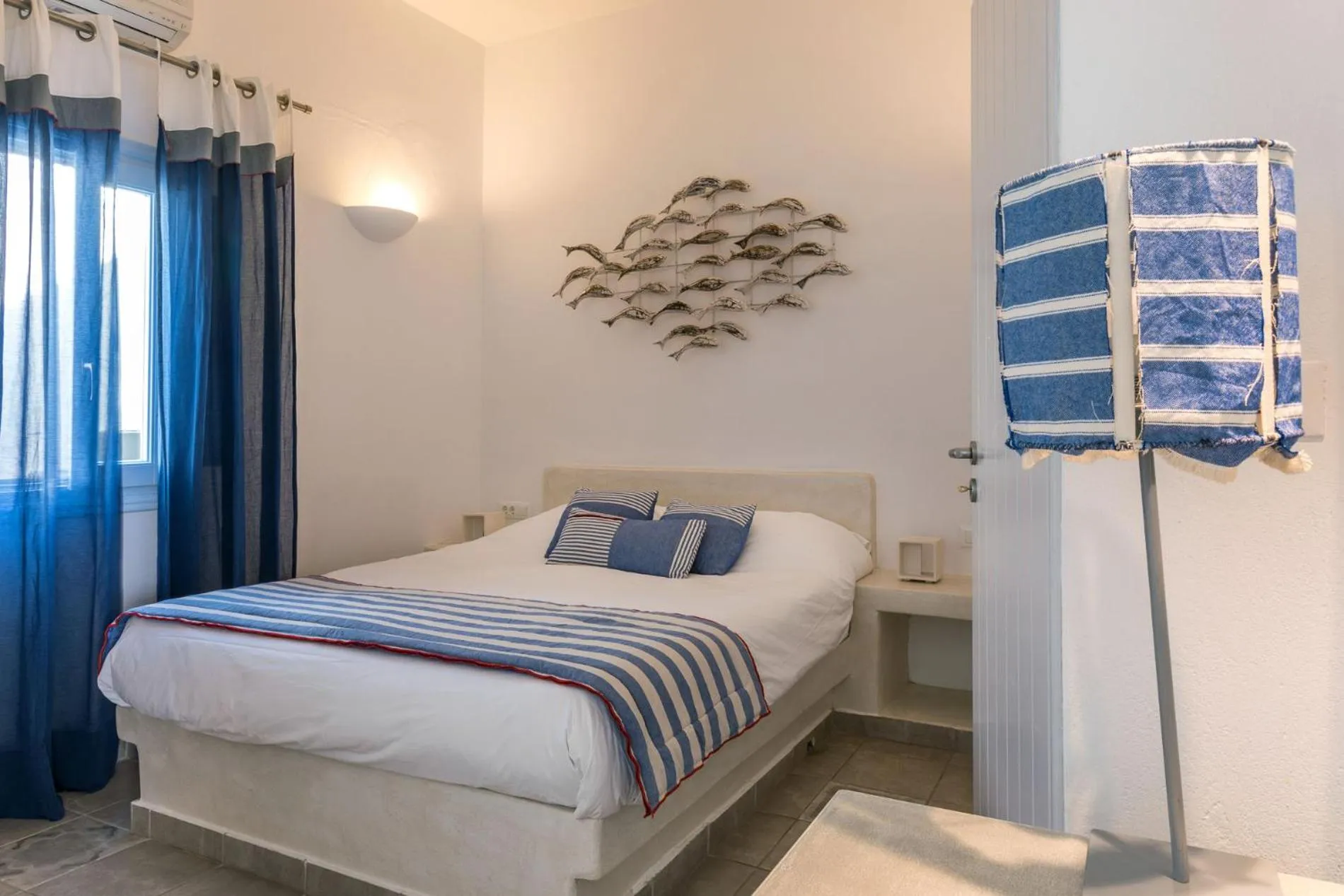 Photo of the whole room, Bed in Blue Dolphins Apartments