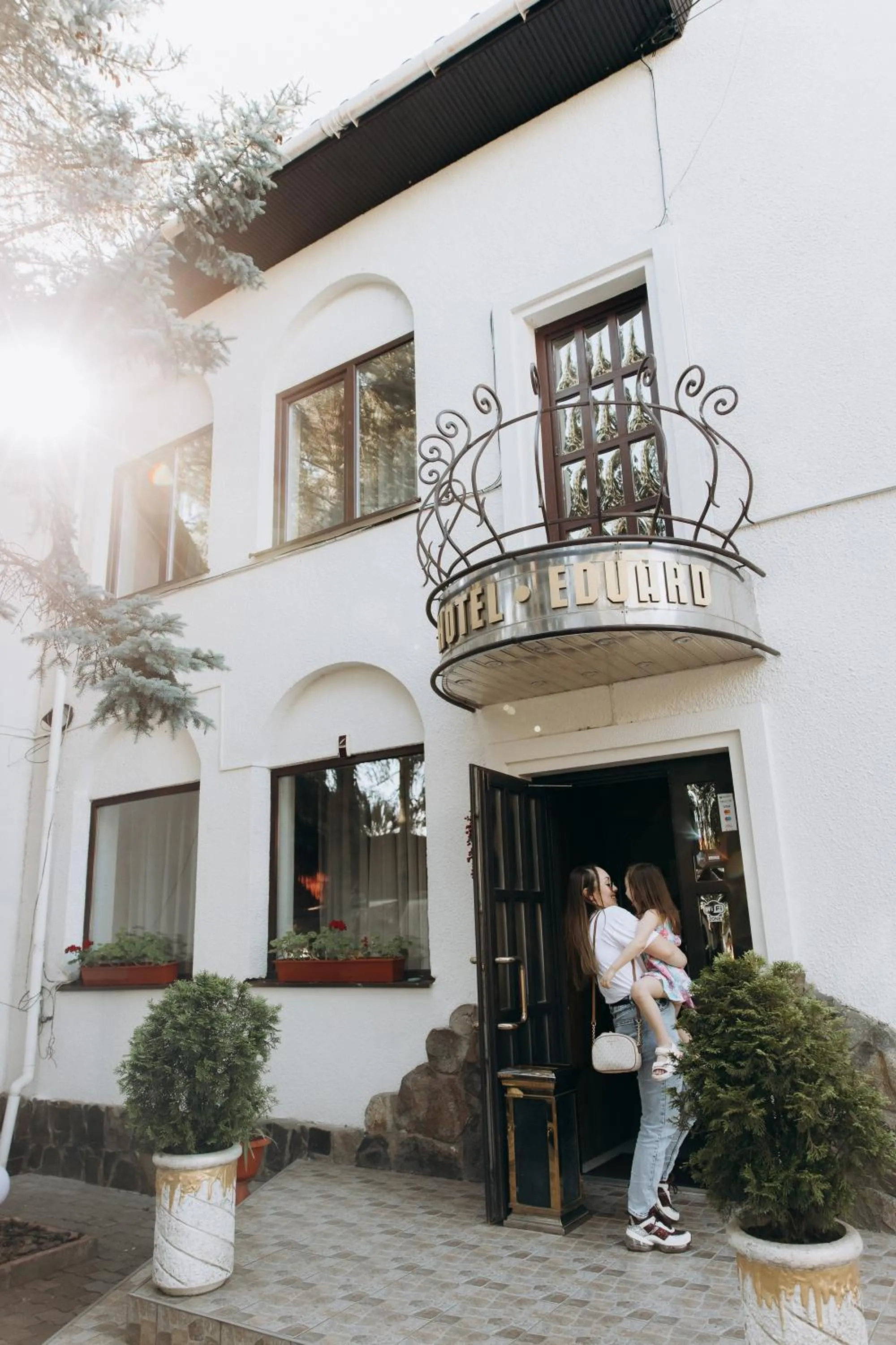 Property building in Eduard Hotel