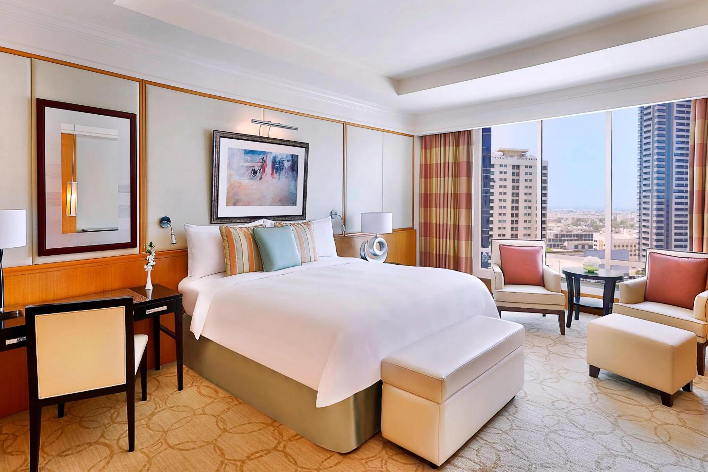 Bedroom, Bed in The Ritz-Carlton Executive Residences