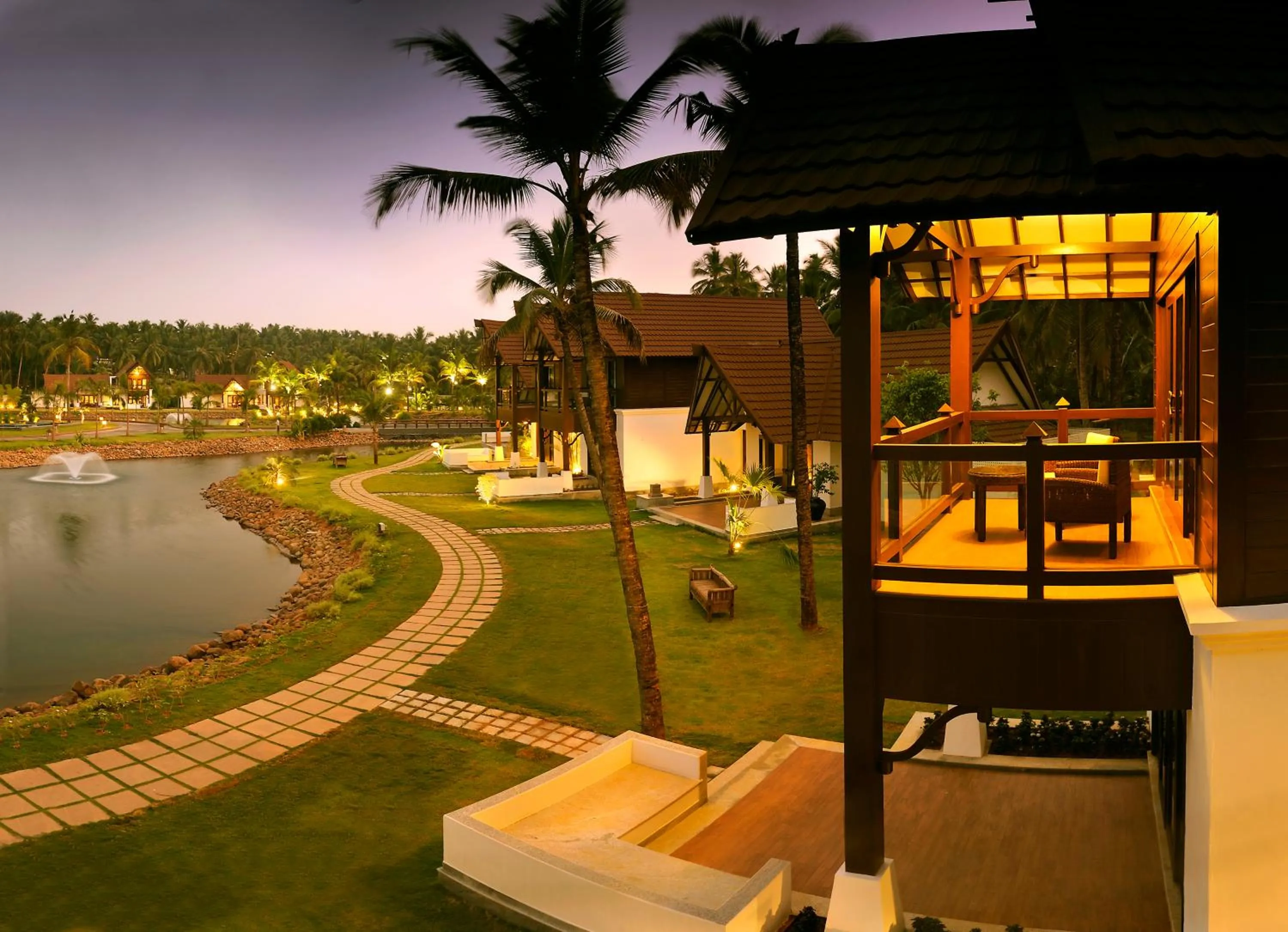 Garden view in The Lalit Resort & Spa Bekal