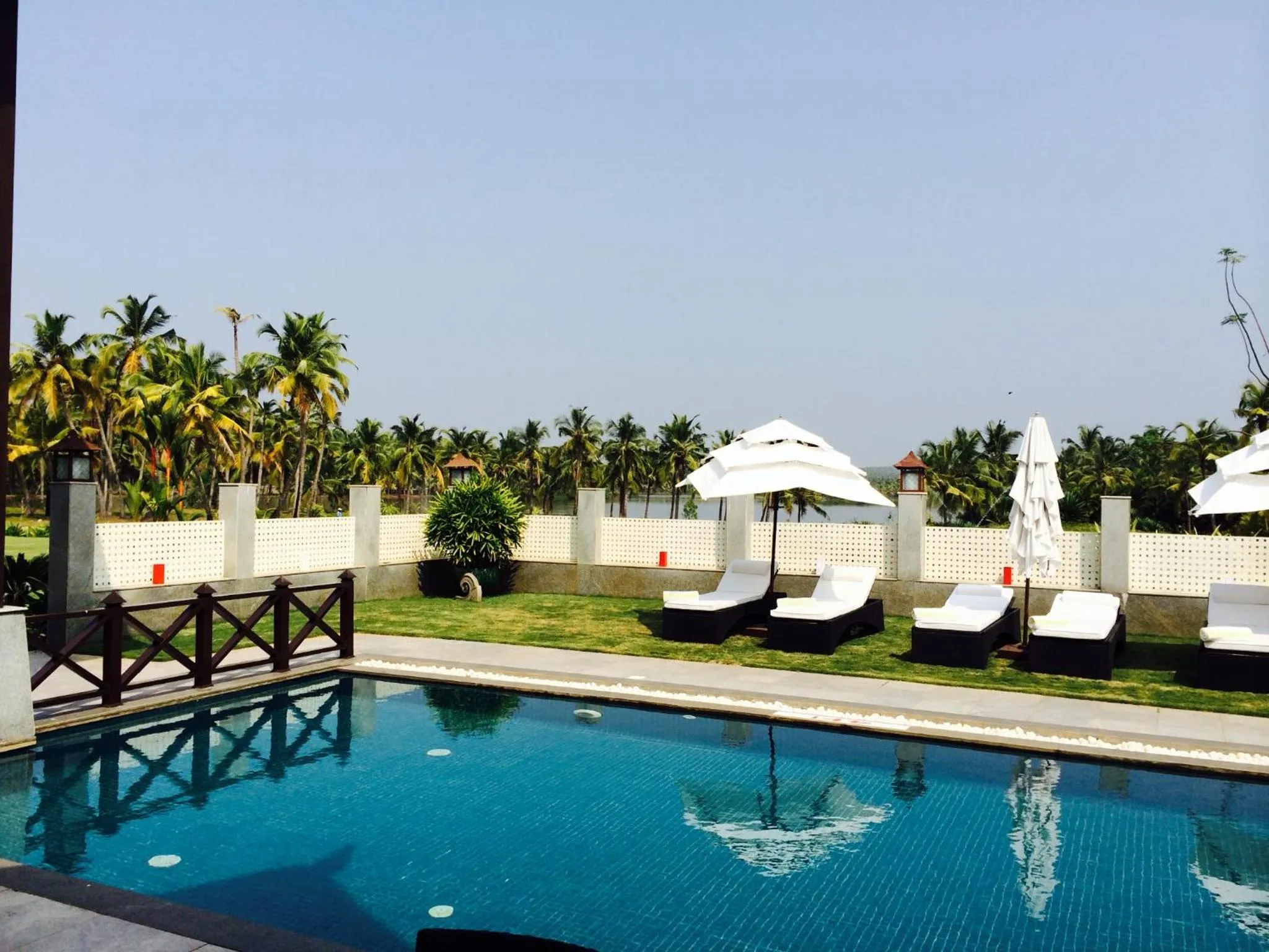 Swimming pool in The Lalit Resort & Spa Bekal