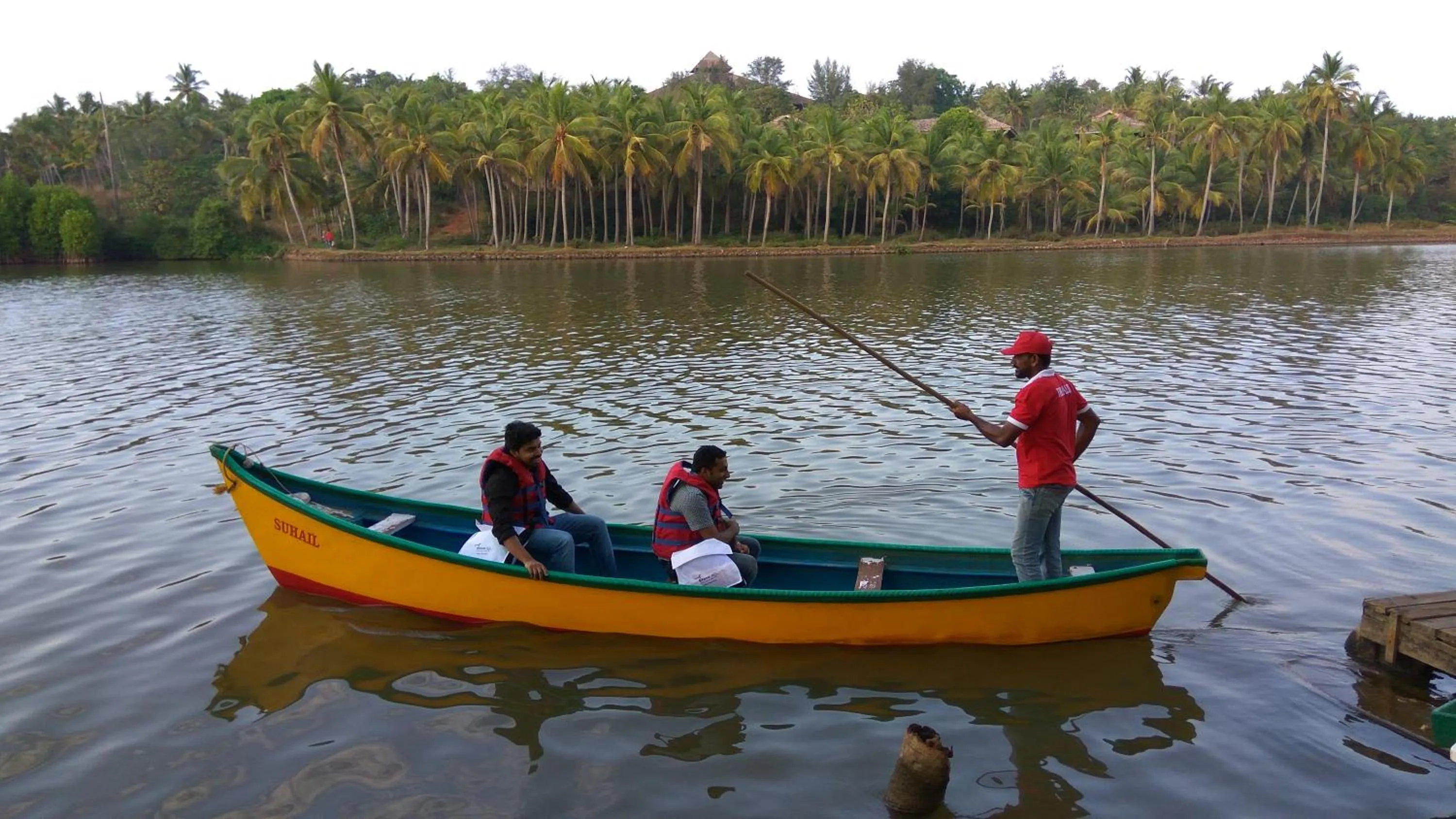 Canoeing in The Lalit Resort & Spa Bekal