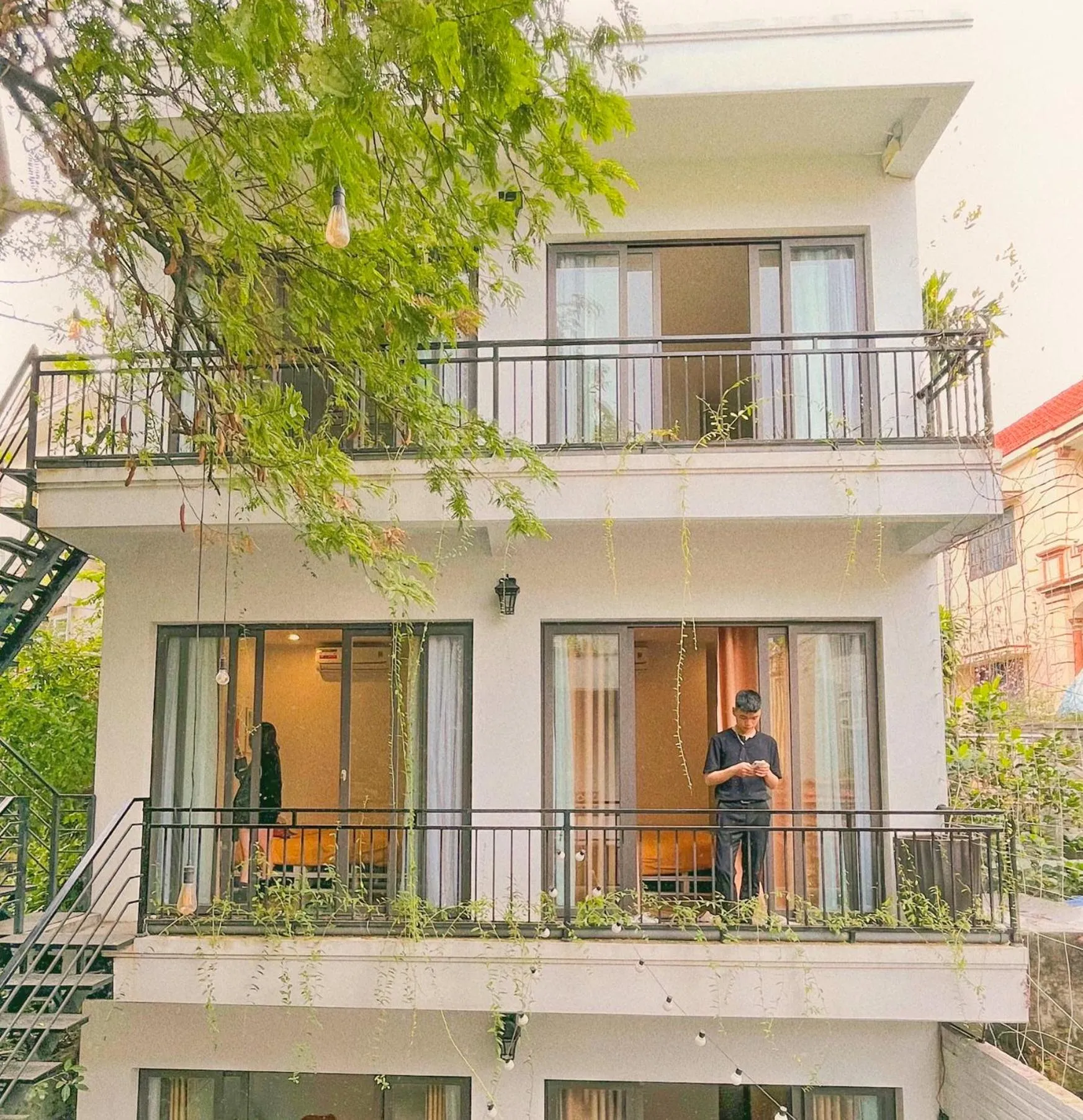 Balcony/Terrace in The Bay - Ha Long Homestay