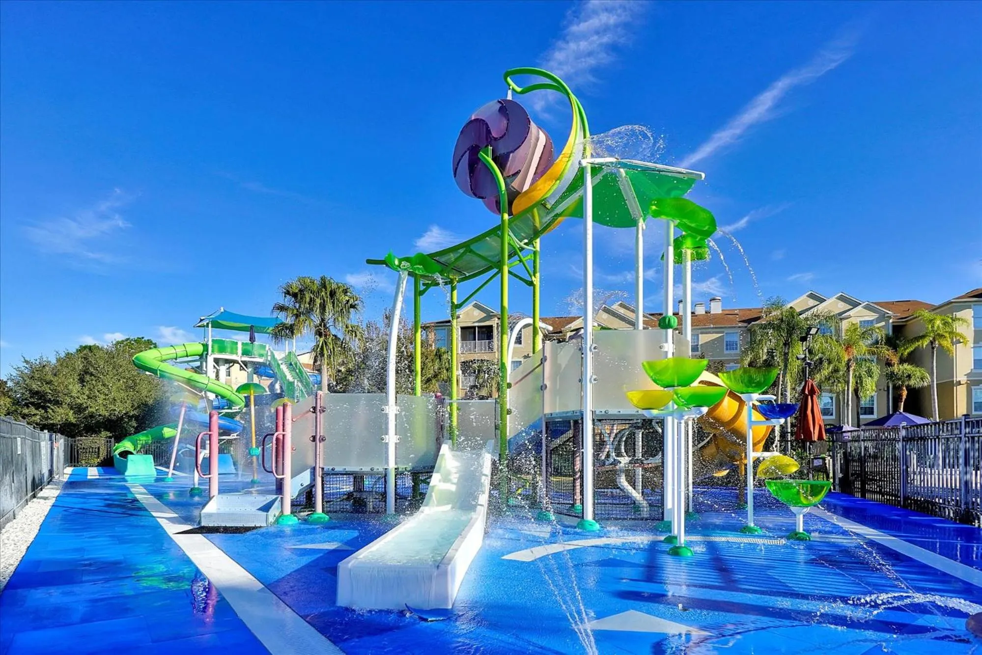 Aqua park in Flagstone Villa