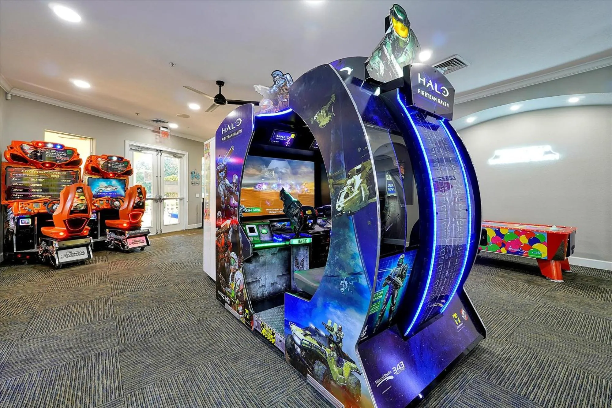 Game Room in Flagstone Villa