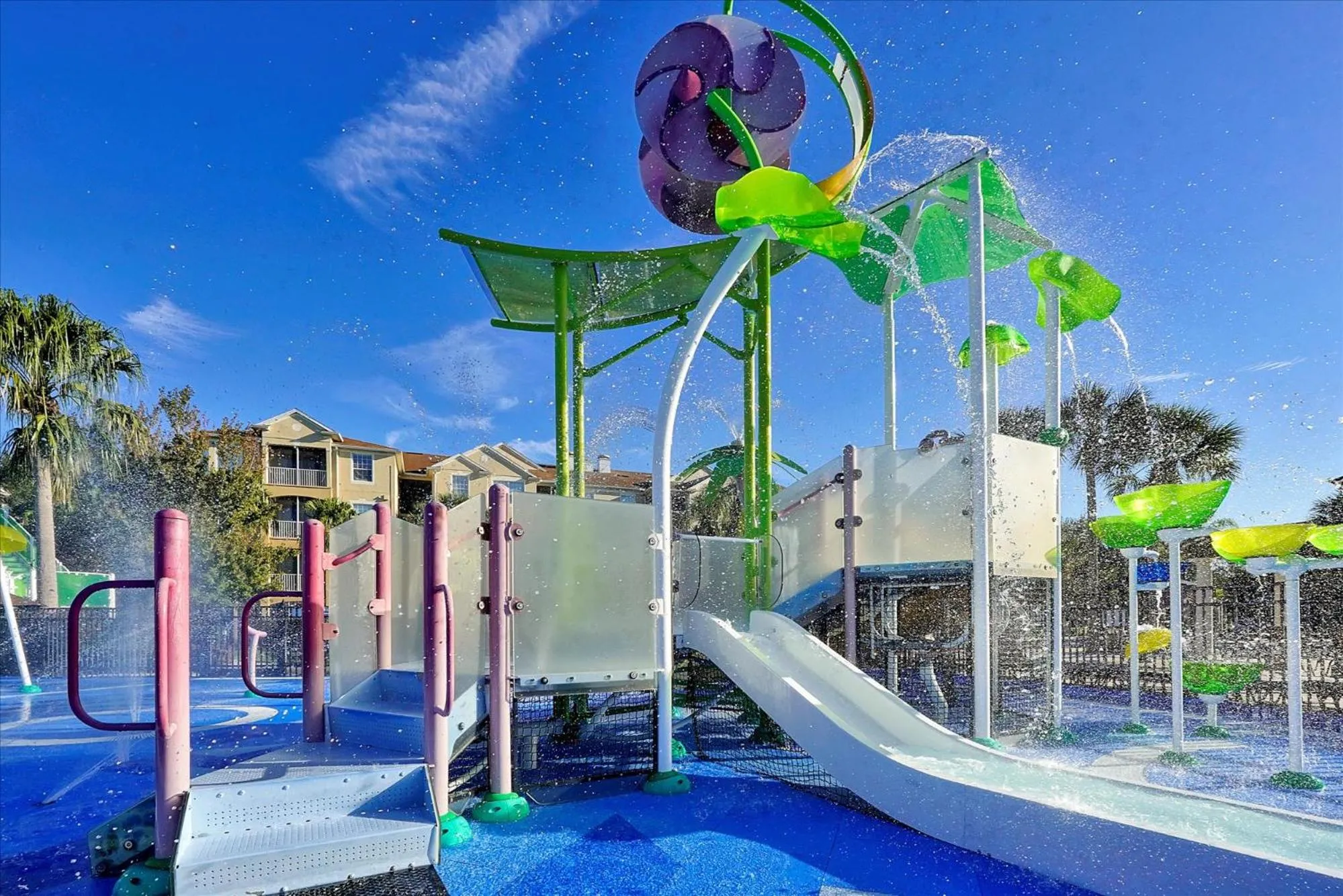 Aqua park in Flagstone Villa