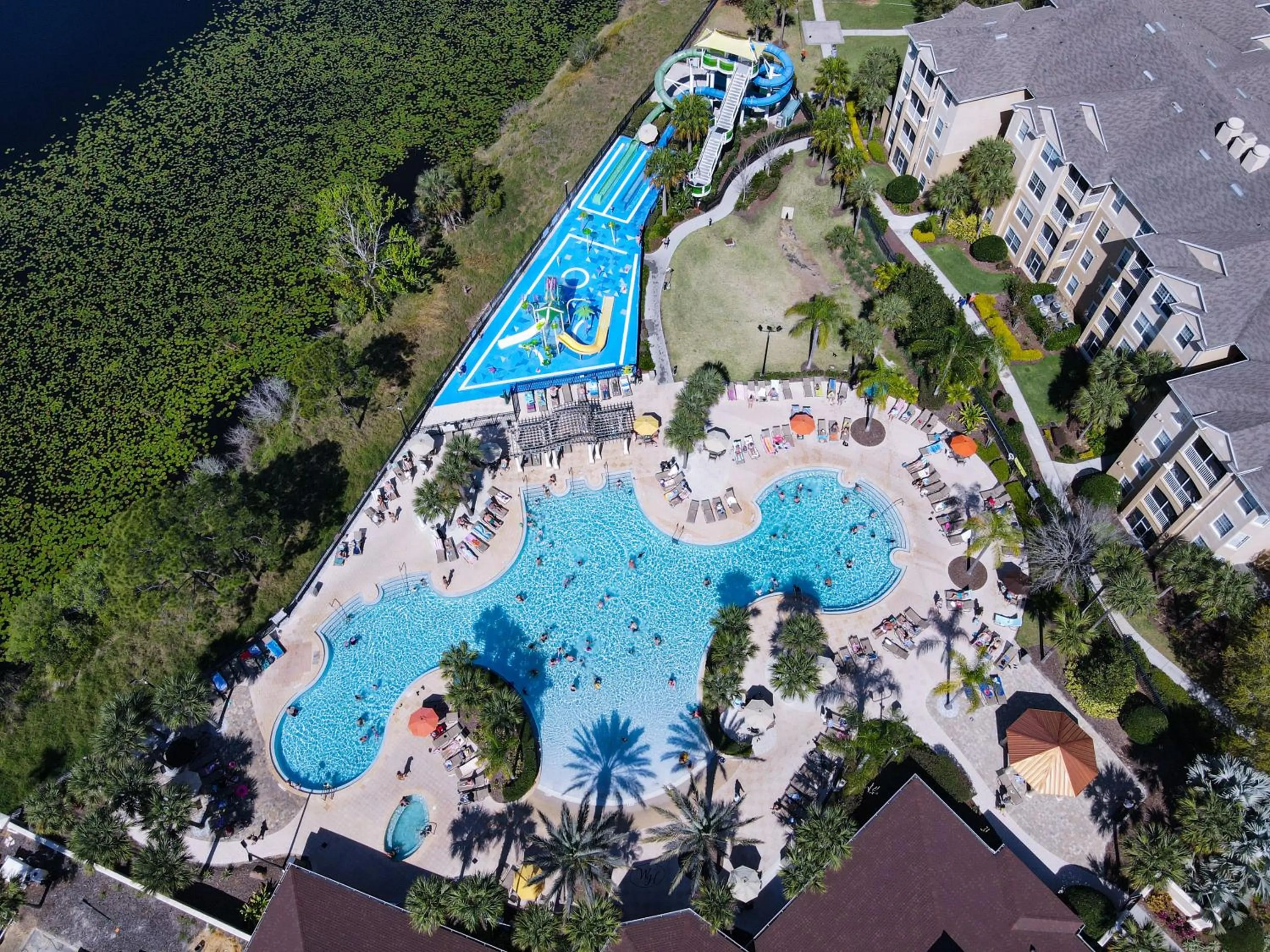Aqua park in Flagstone Villa