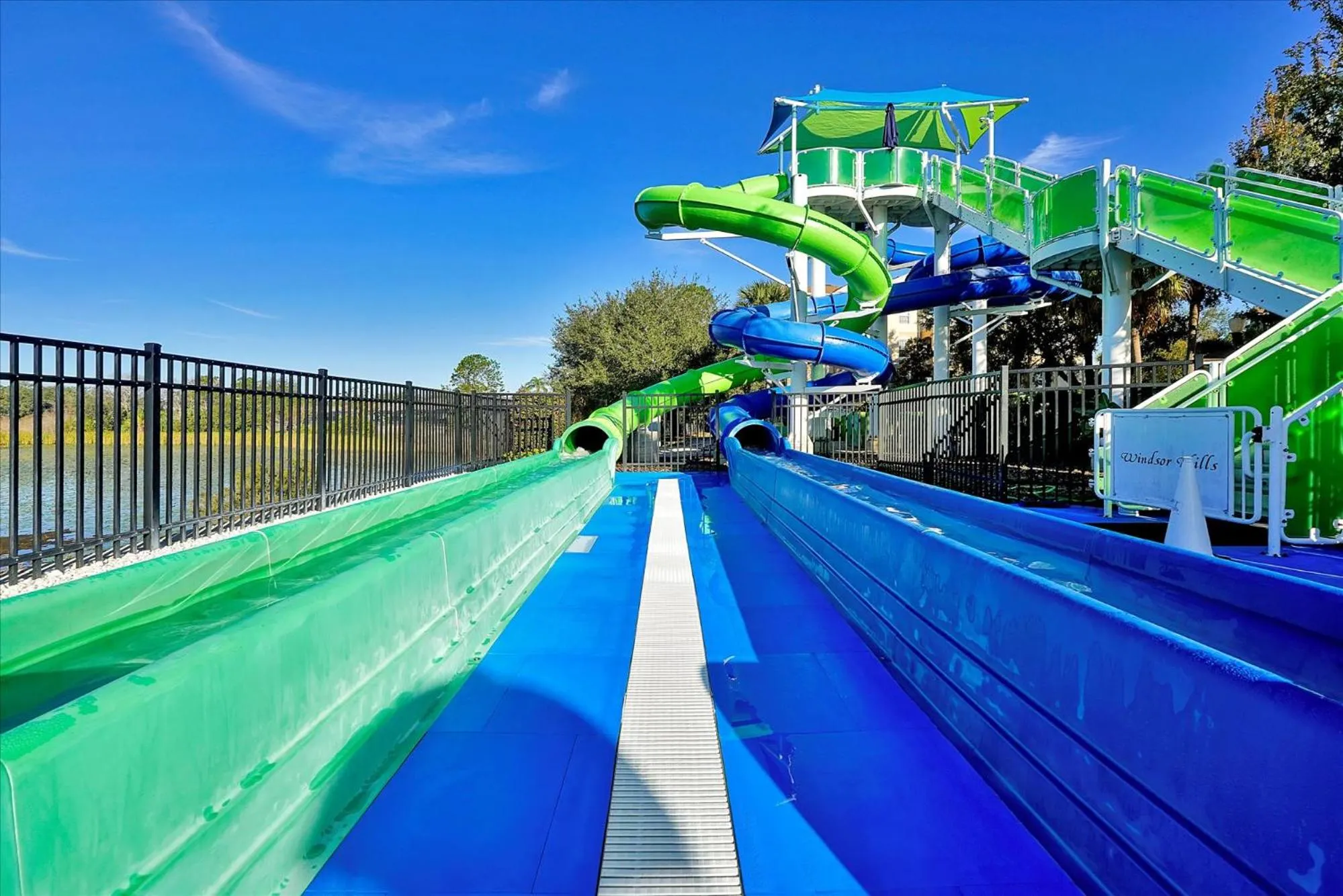 Aqua park in Flagstone Villa