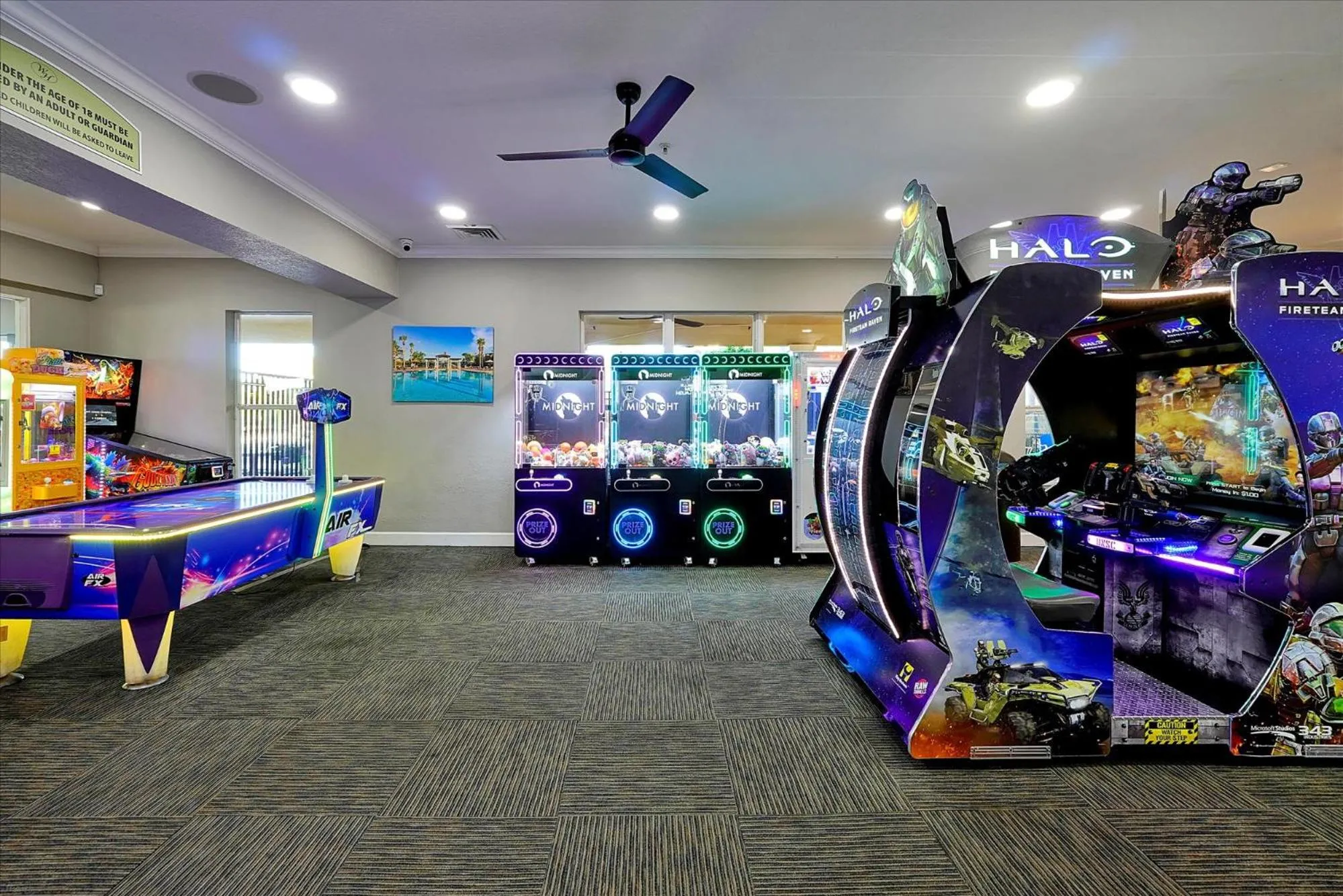 Game Room in Flagstone Villa
