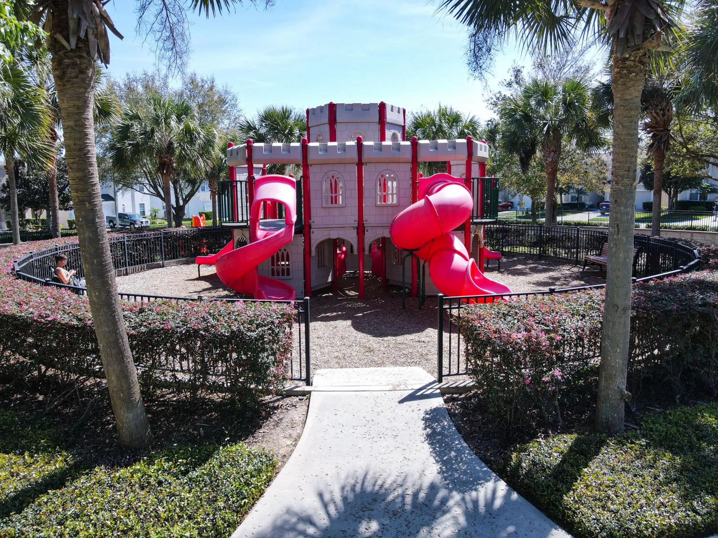 Children play ground in Flagstone Villa