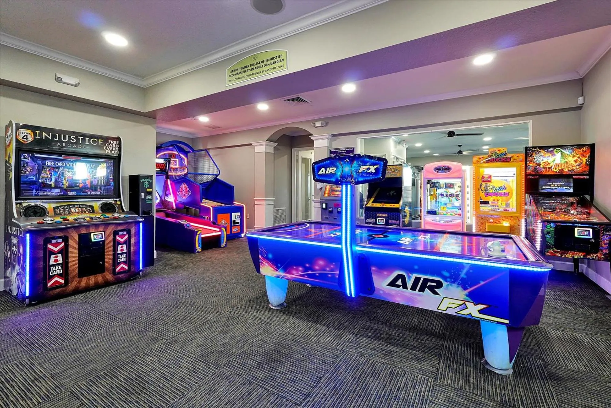 Game Room in Flagstone Villa