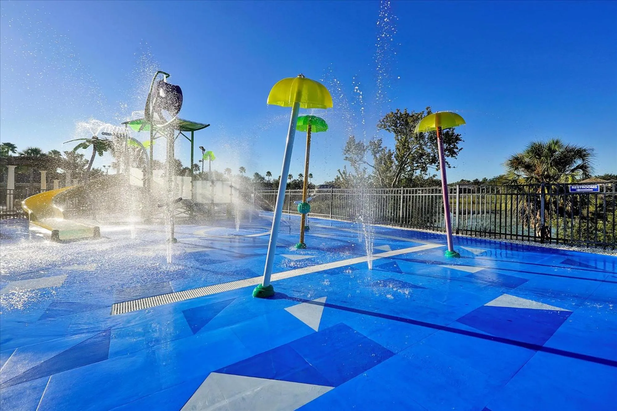 Aqua park in Flagstone Villa