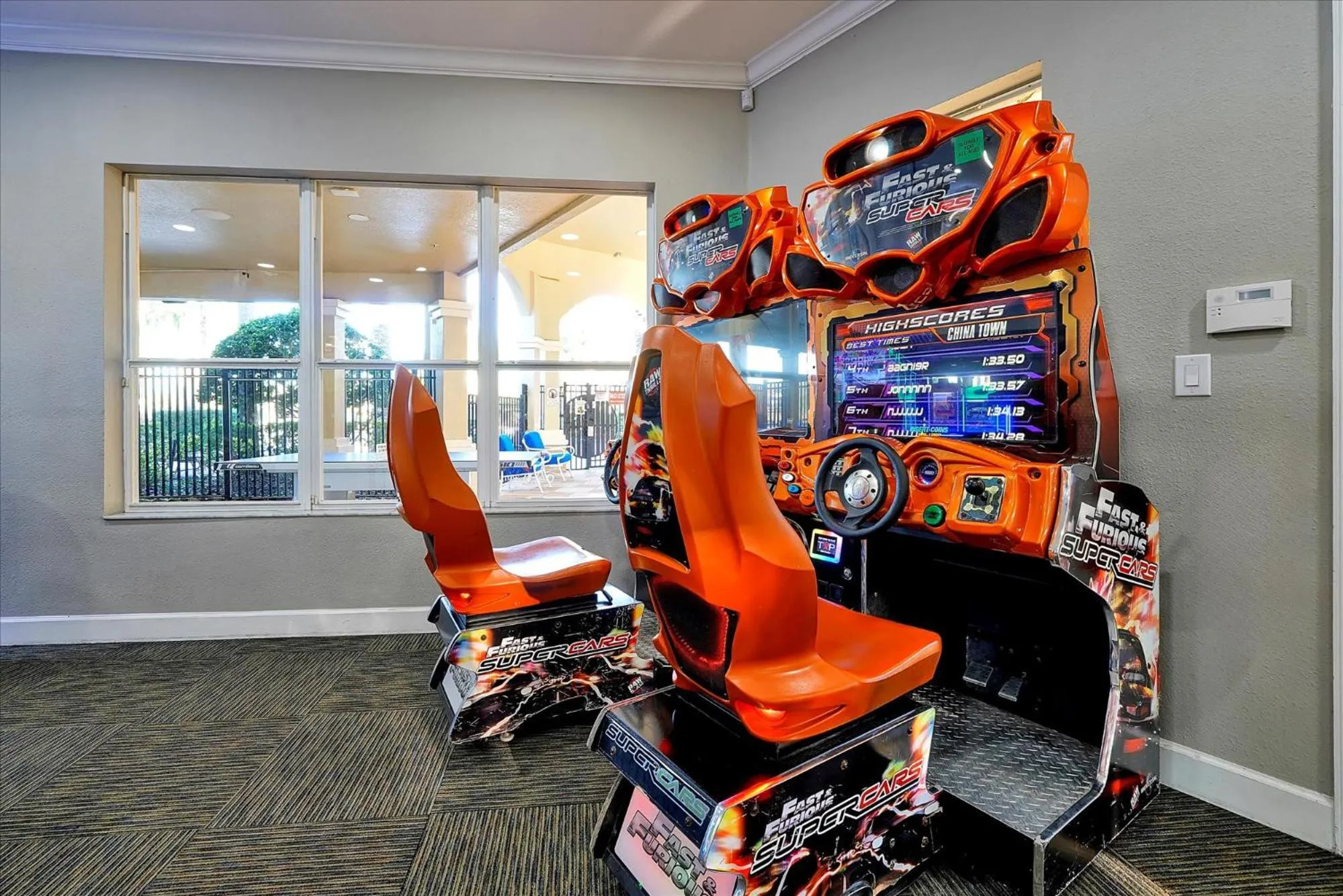 Game Room in Flagstone Villa