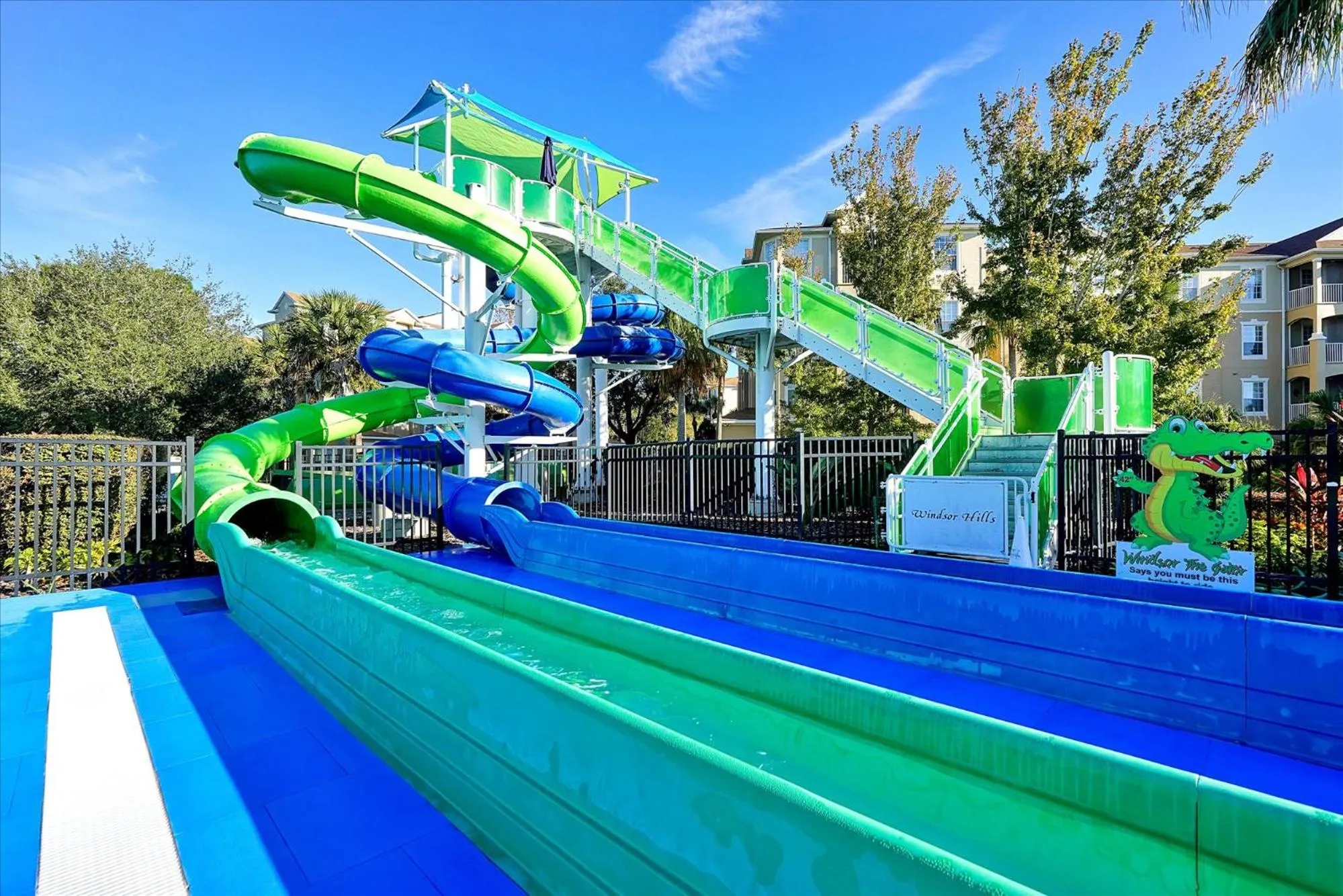 Aqua park in Flagstone Villa