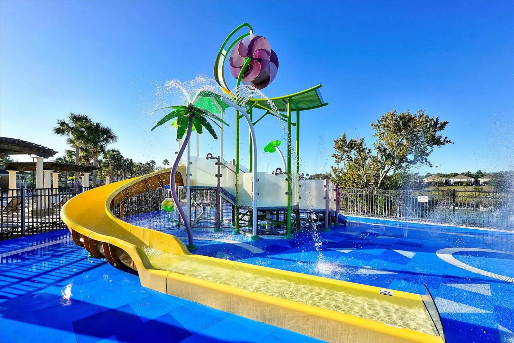 Aqua park in Flagstone Villa