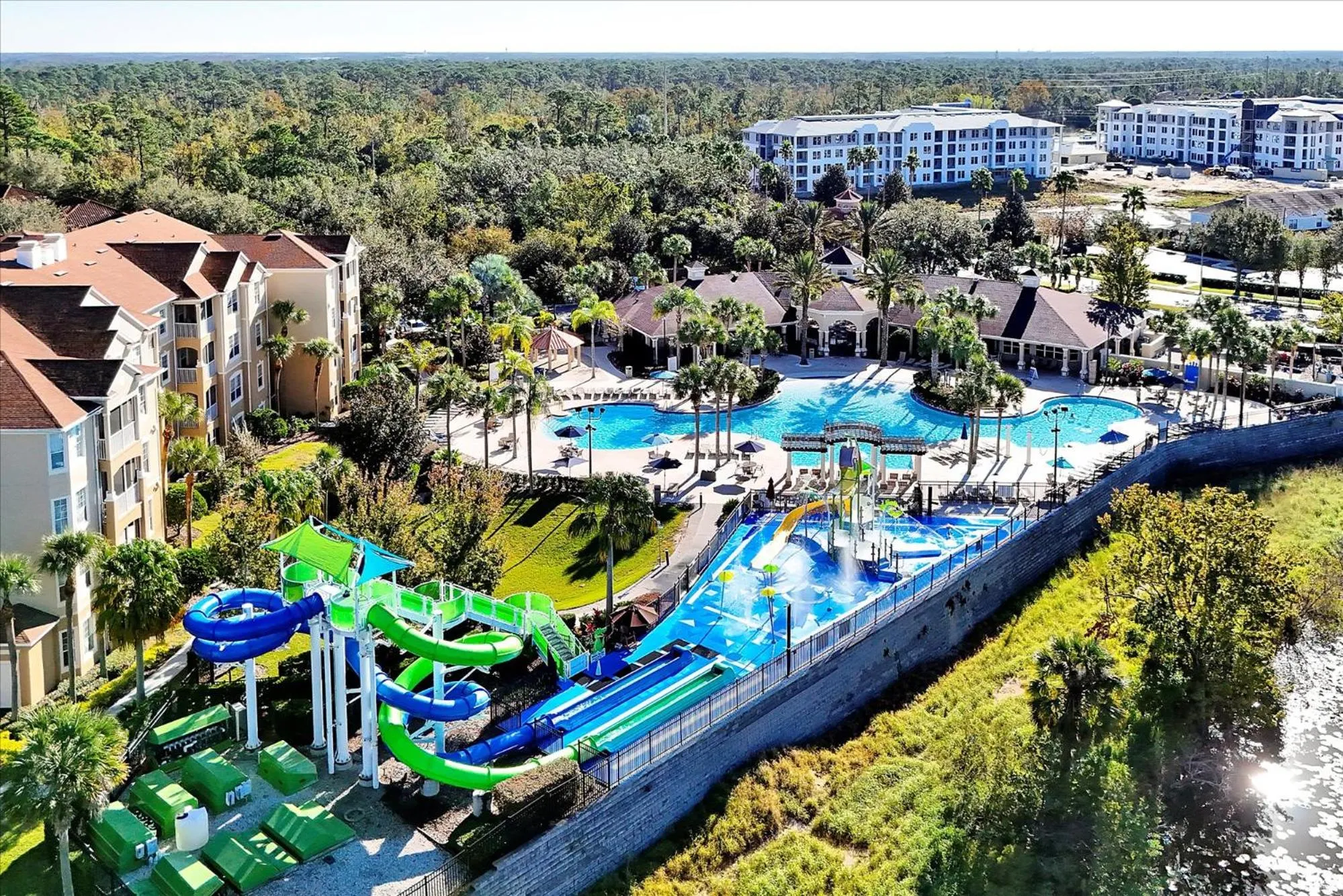 Aqua park in Flagstone Villa