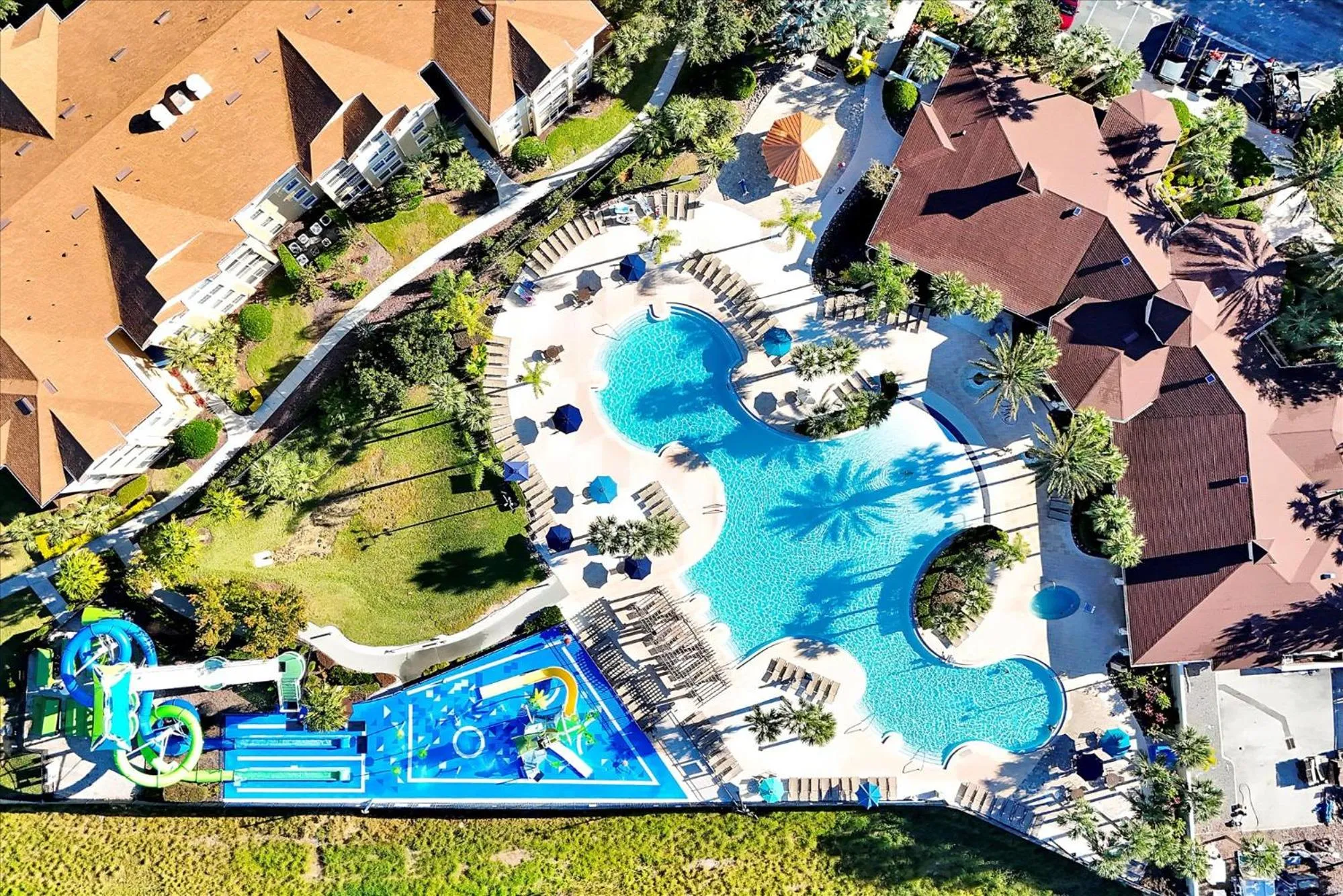 Aqua park in Flagstone Villa