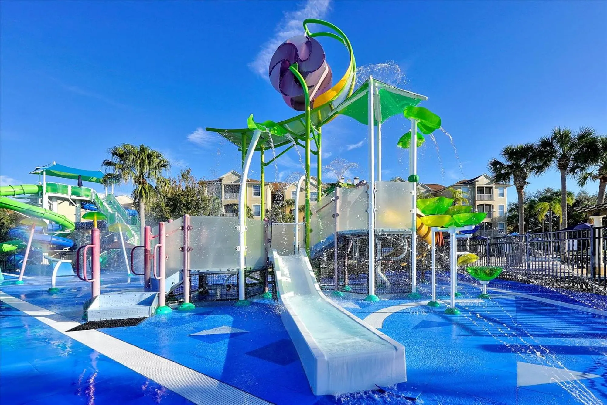 Aqua park in Flagstone Villa