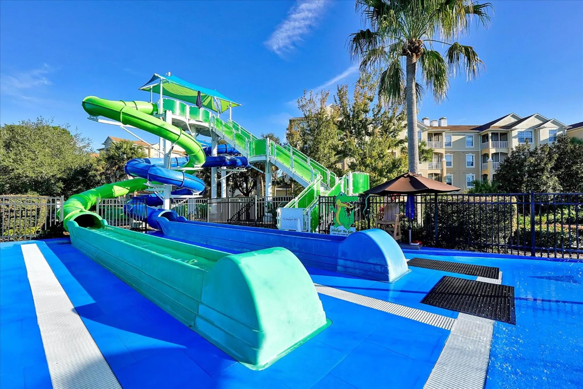 Aqua park in Flagstone Villa
