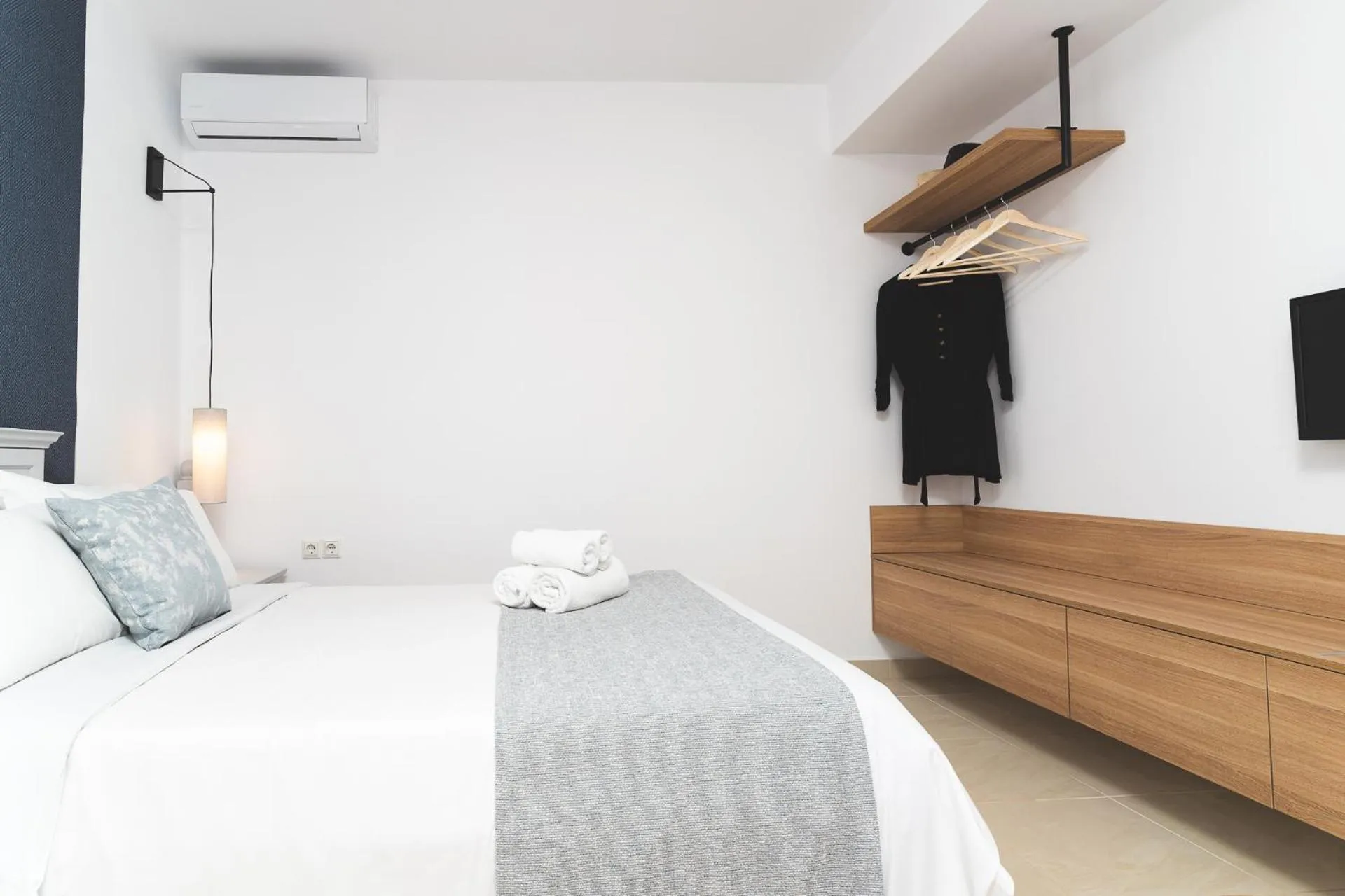 Bed in Zeus Village Resort - Adults Only