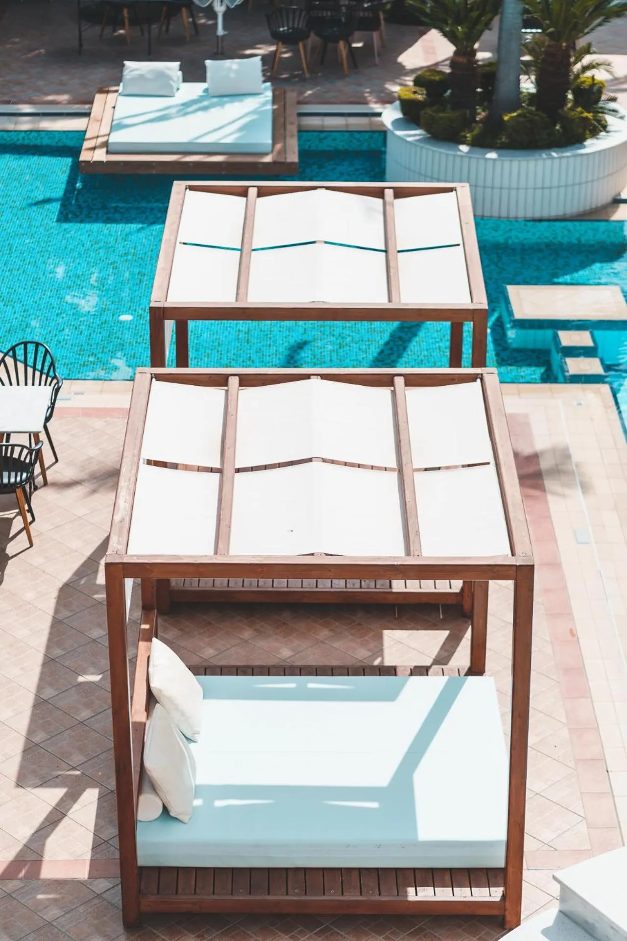 Patio in Zeus Village Resort - Adults Only