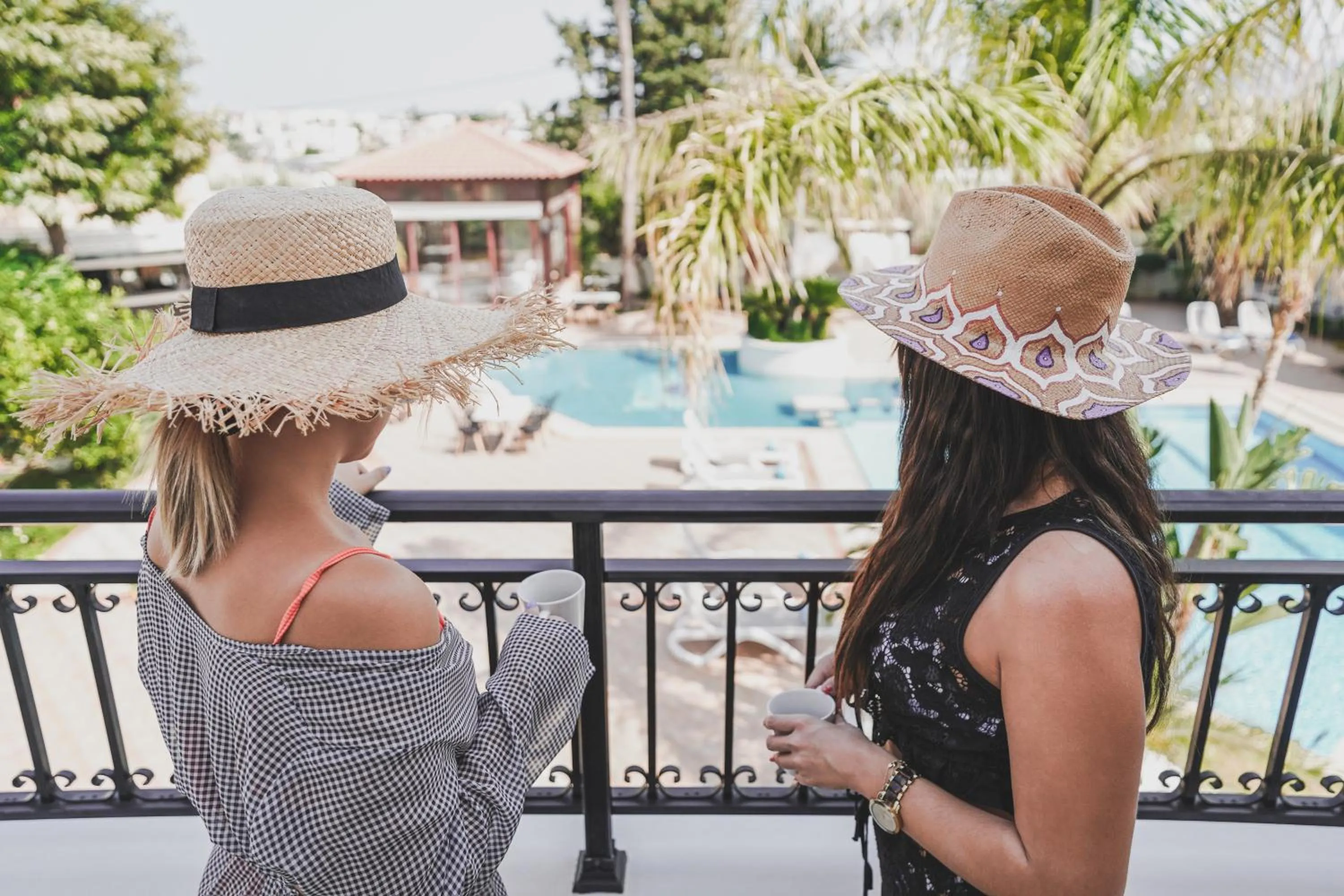 Patio in Zeus Village Resort - Adults Only