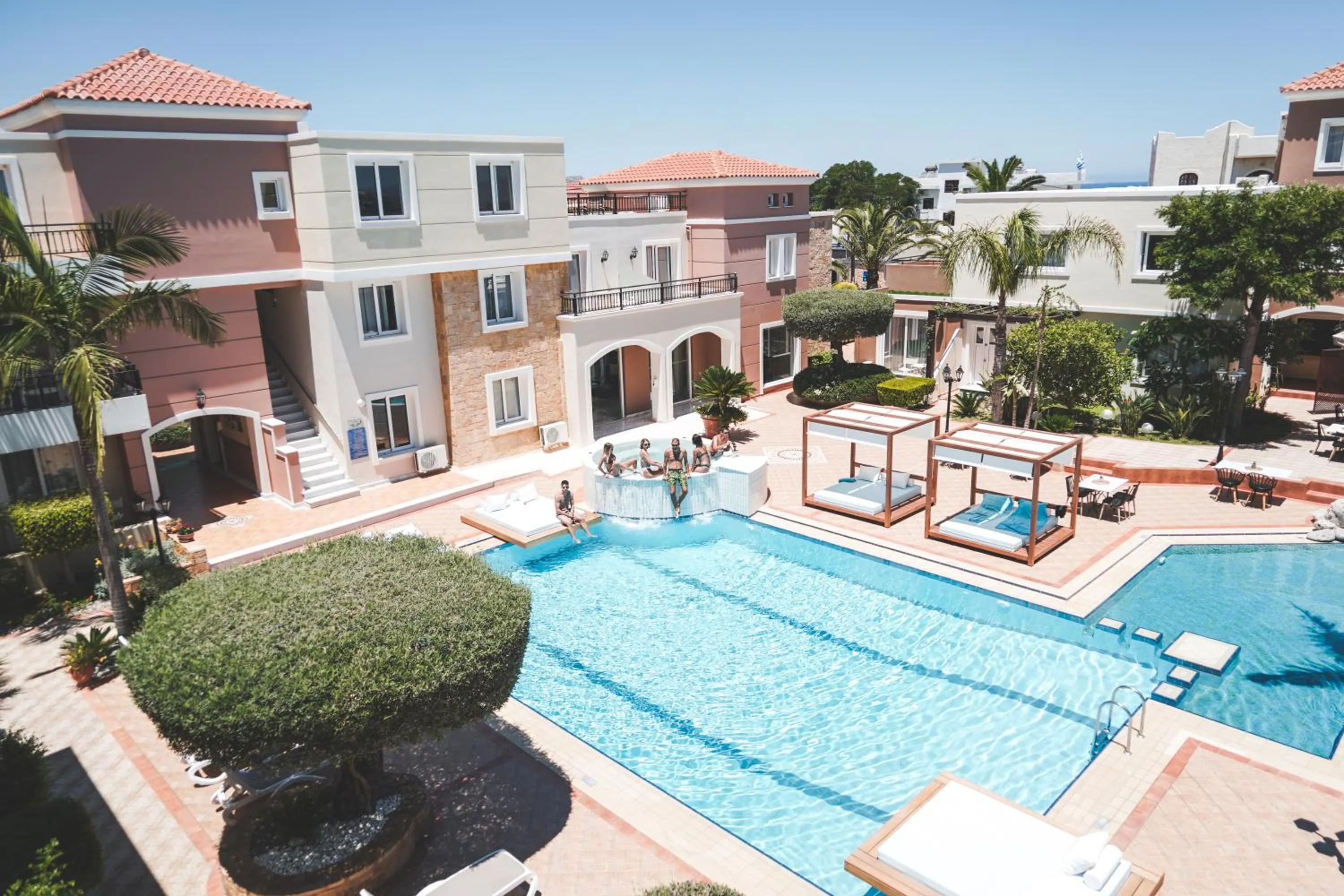 Swimming pool in Zeus Village Resort - Adults Only