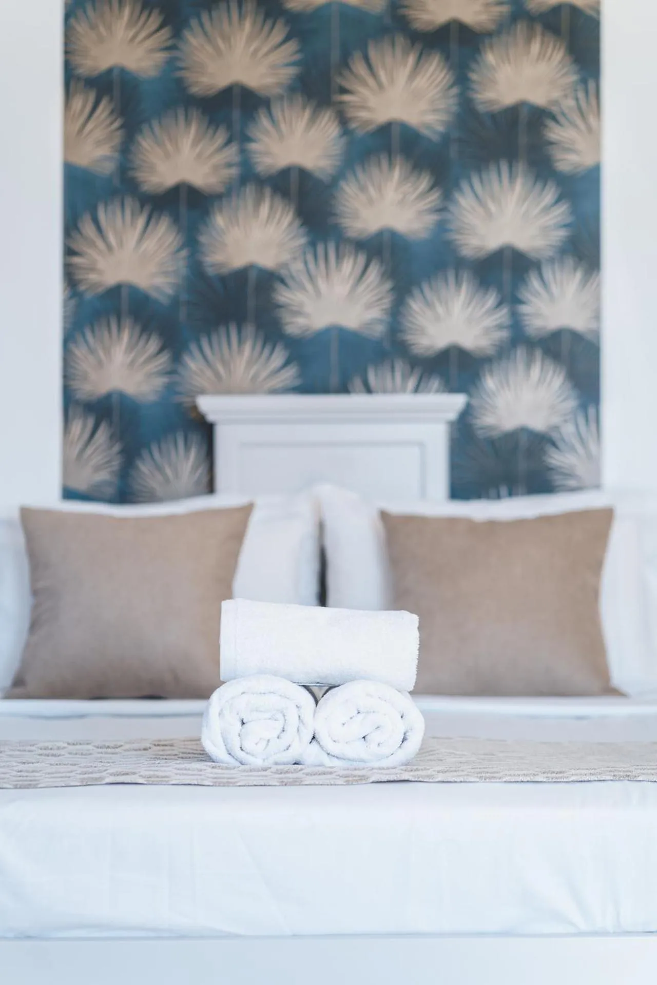 Bed in Zeus Village Resort - Adults Only