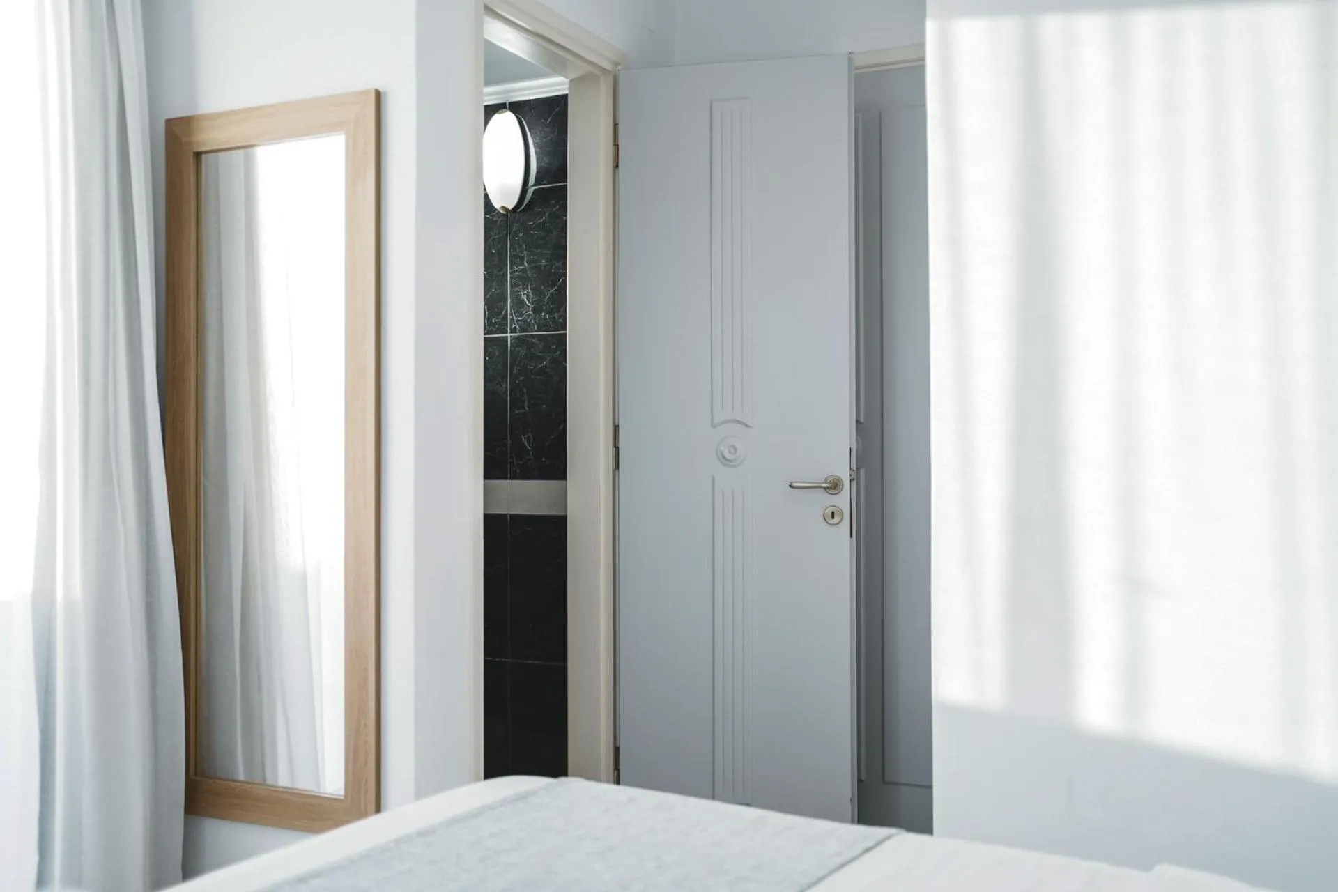 Bedroom, Bed in Zeus Village Resort - Adults Only