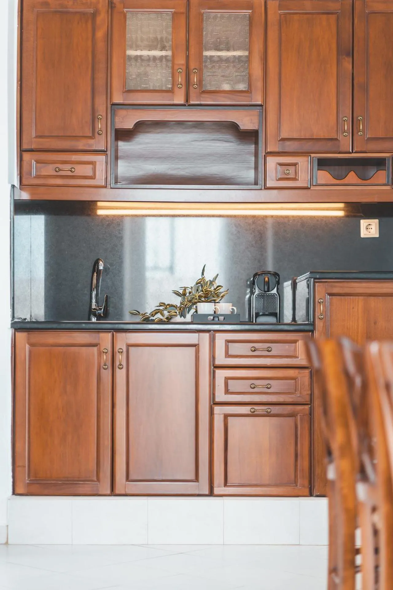 Kitchen or kitchenette in Zeus Village Resort - Adults Only