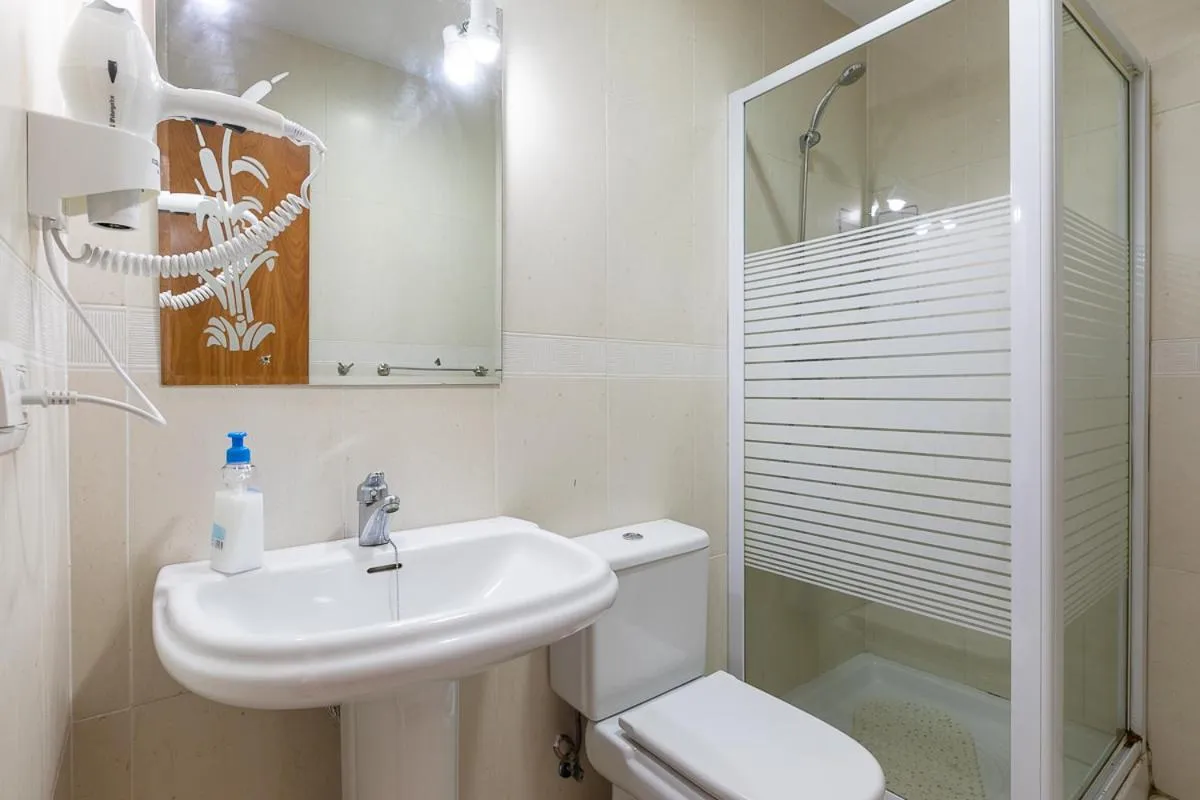 Bathroom in Apartamentos Guerrero