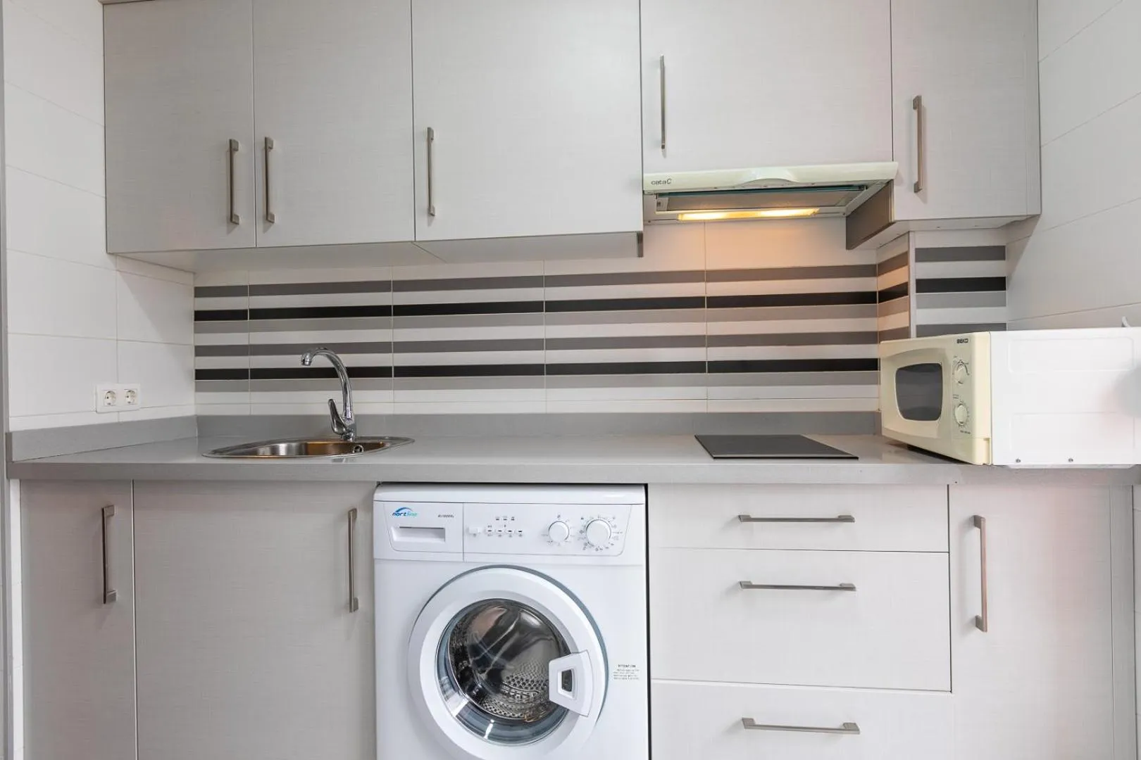 Kitchen or kitchenette in Apartamentos Guerrero