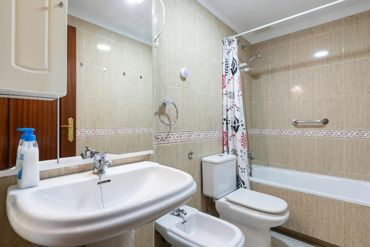 Bathroom in Apartamentos Guerrero