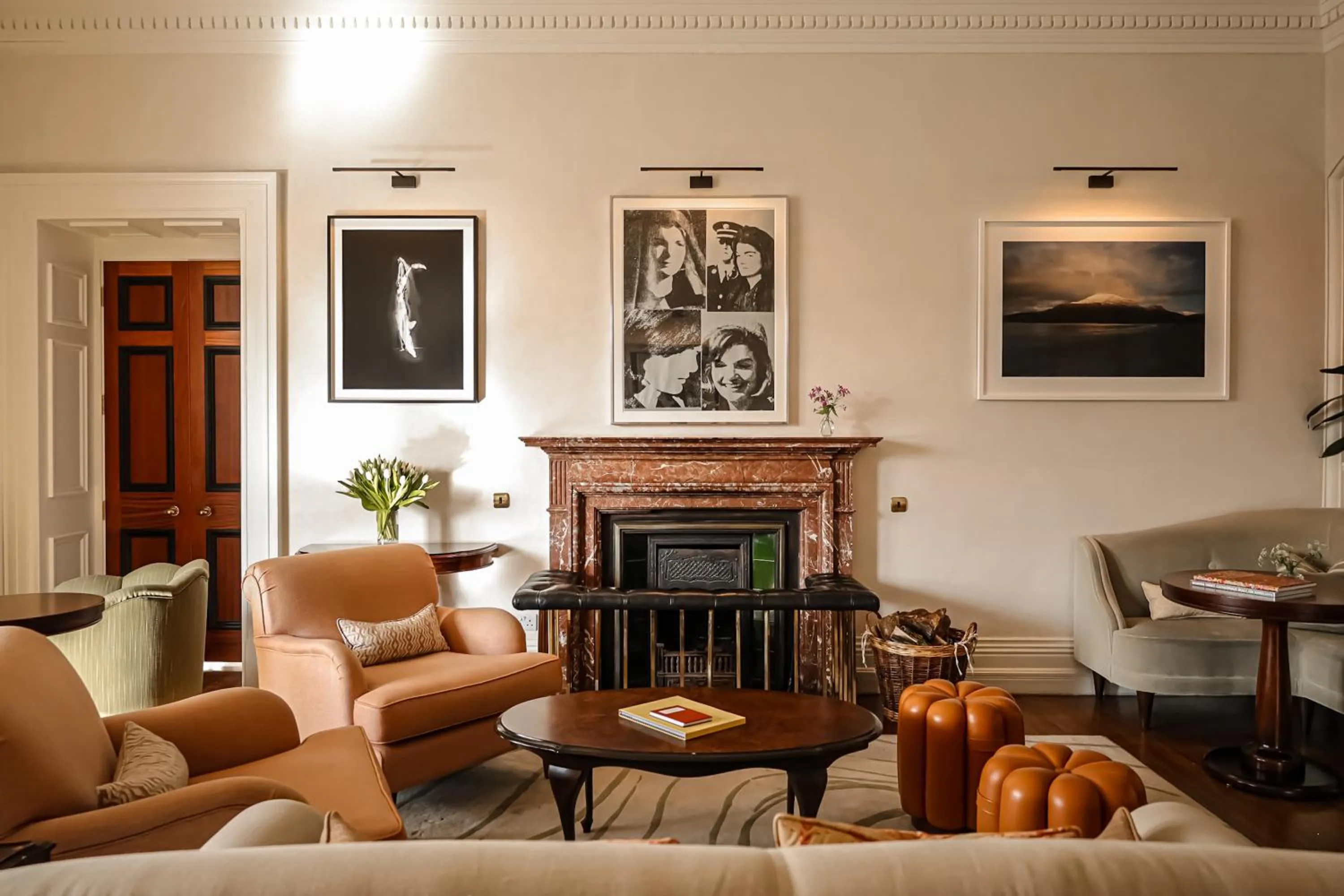 Living room in Park Hotel Kenmare