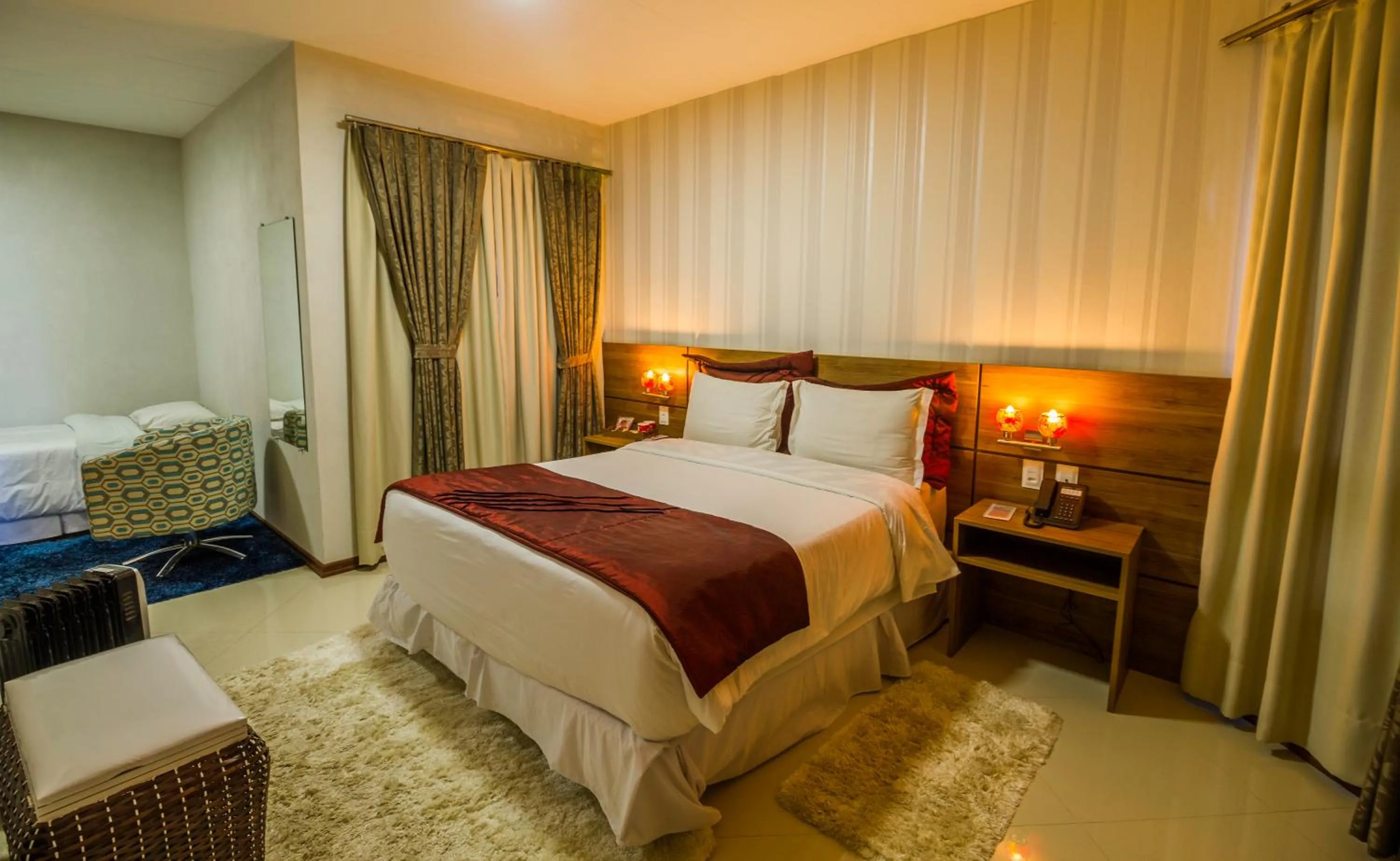 Photo of the whole room, Bed in Pousada Suiça Mineira Centro