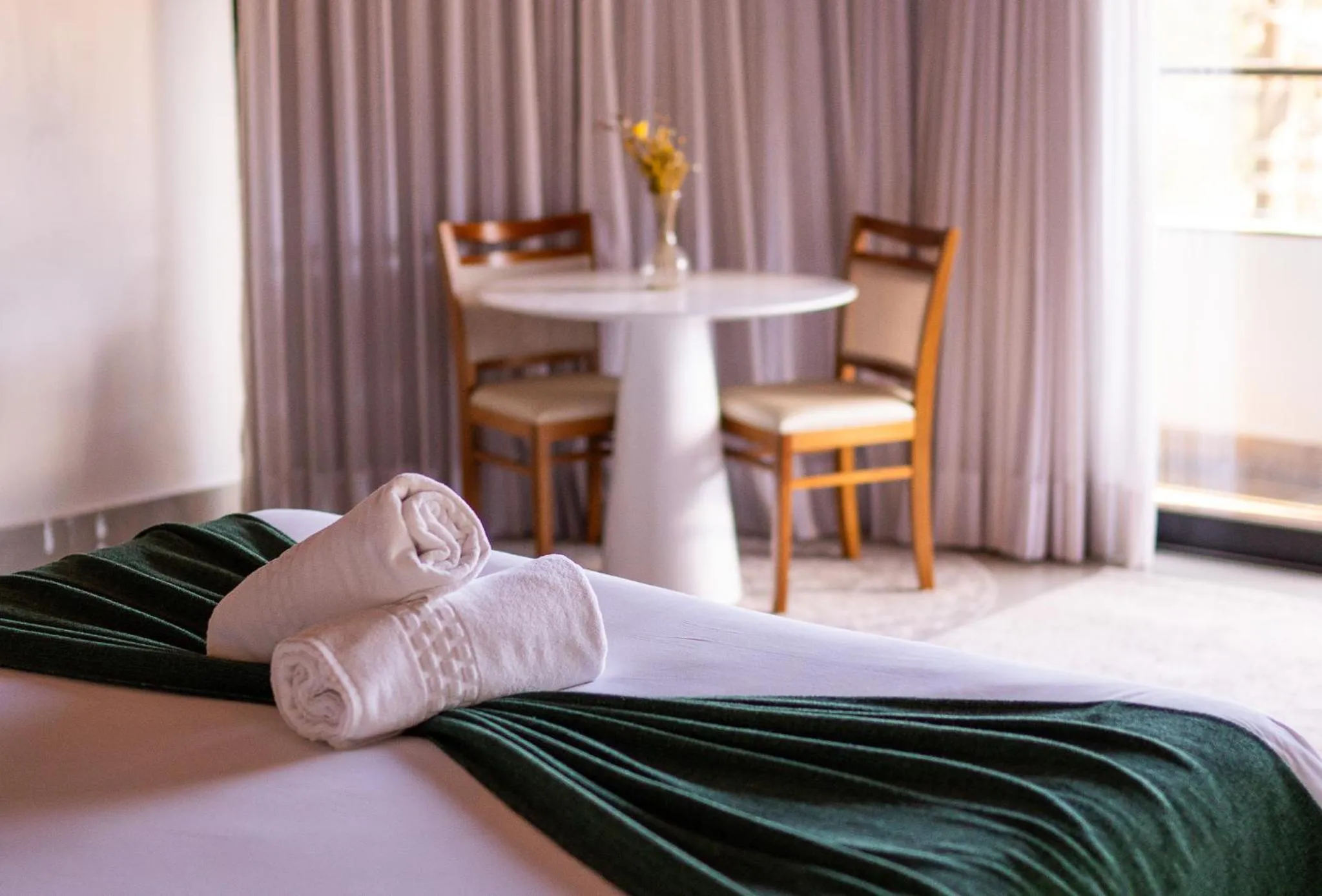 Bed in Pousada Suiça Mineira Centro