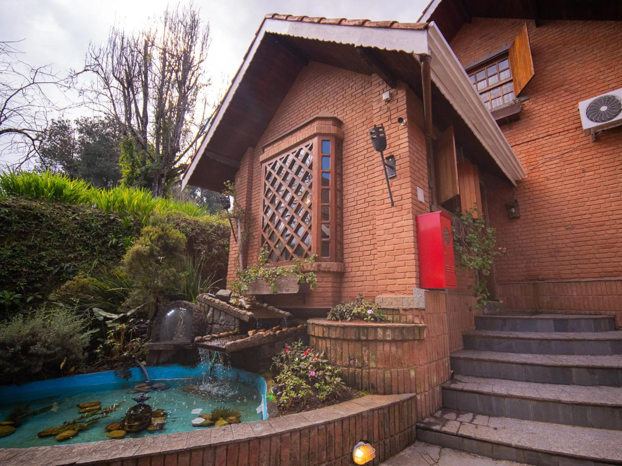 Garden view in Pousada Suiça Mineira Centro
