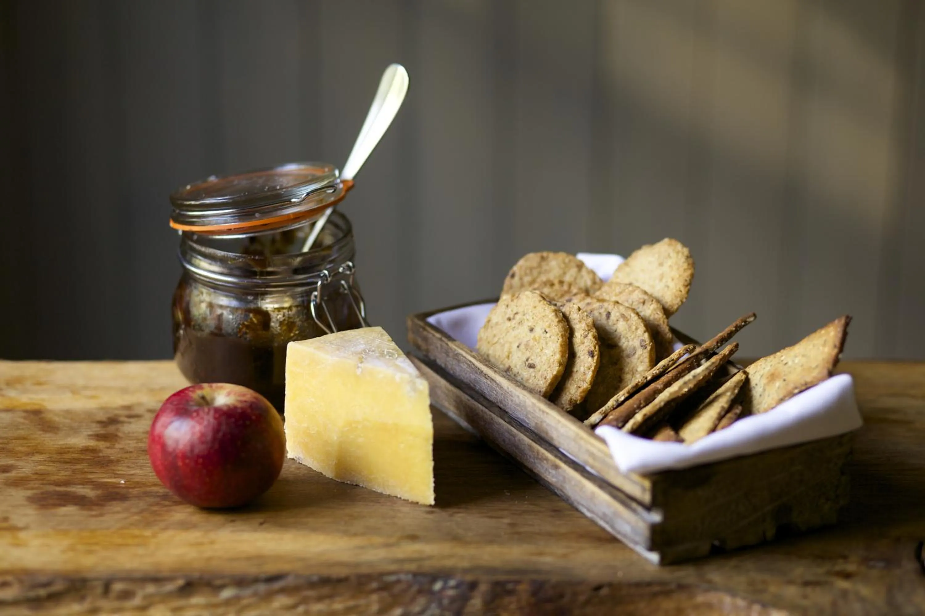 Food close-up in Crab & Boar
