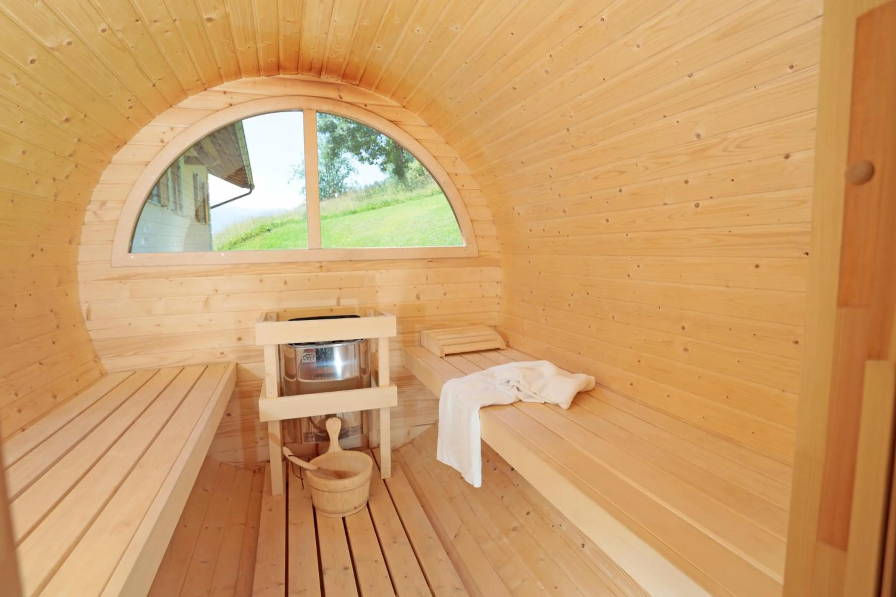 Sauna in Residence Villa Boschetto