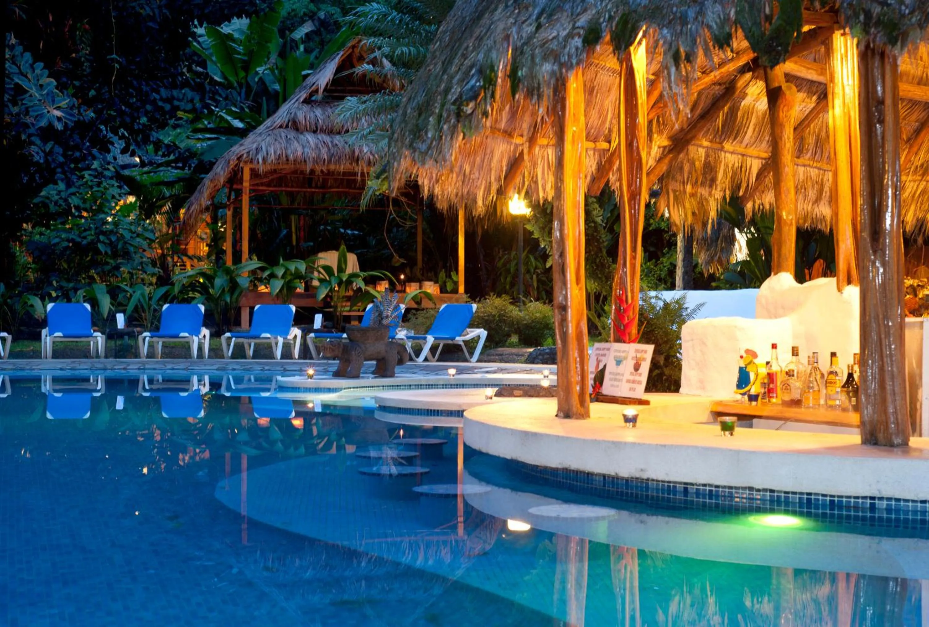 Swimming pool in Cariblue Beach and Jungle Resort